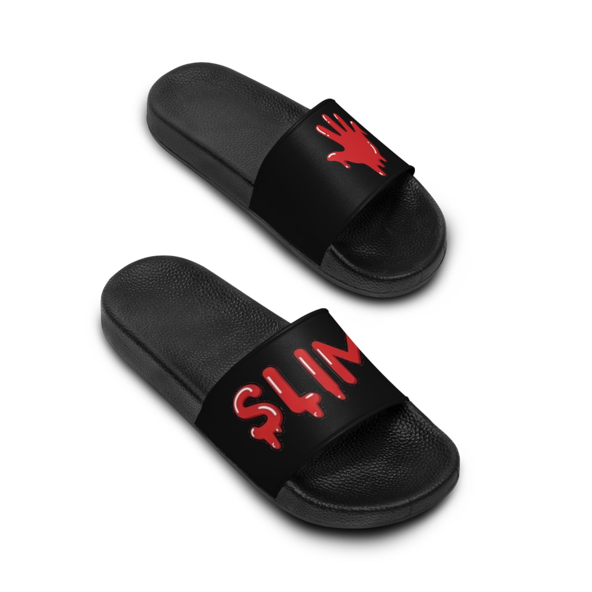 The Slime Shop Slides — Black / Red Slime In 5