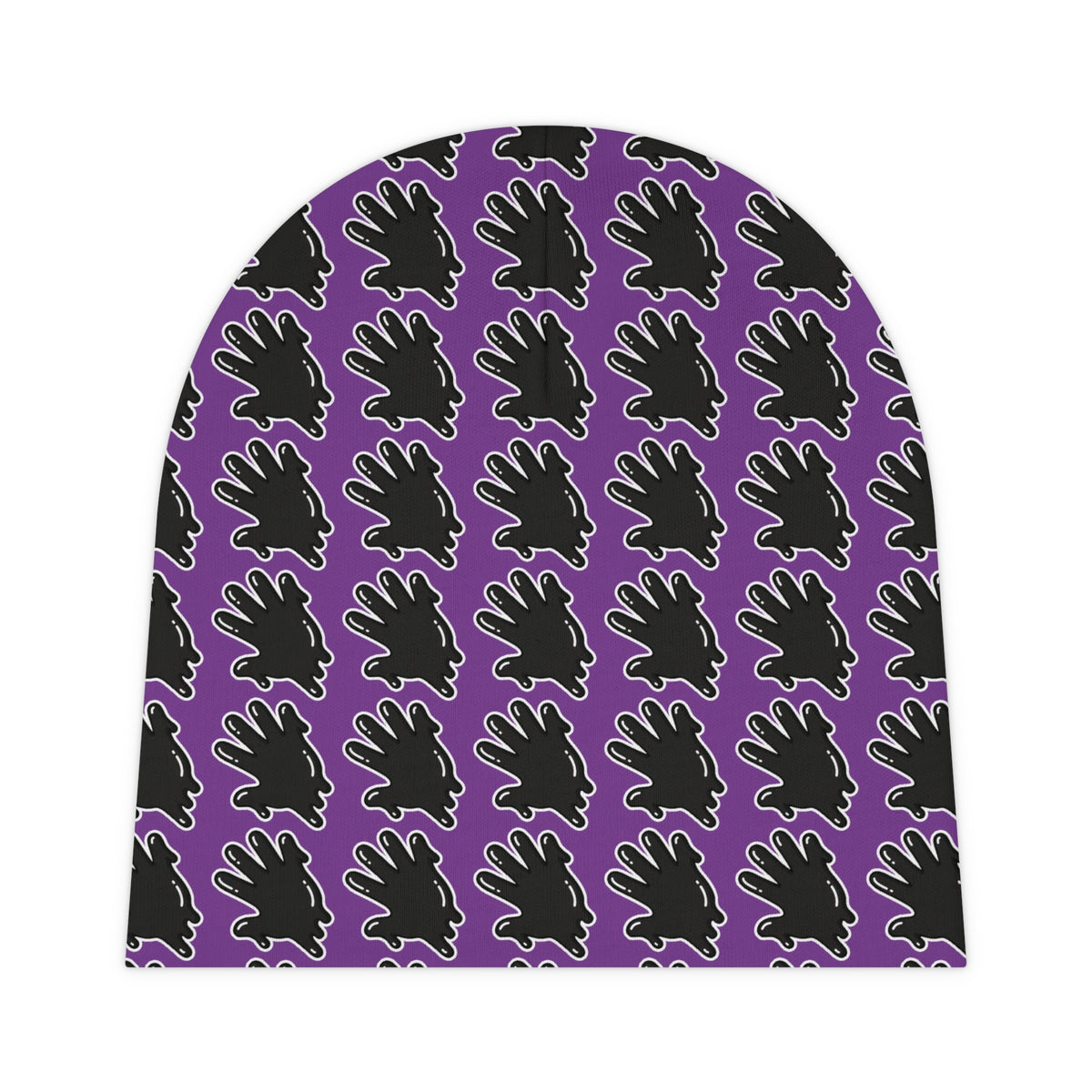 Purple/Black Si5 Baby Beanie