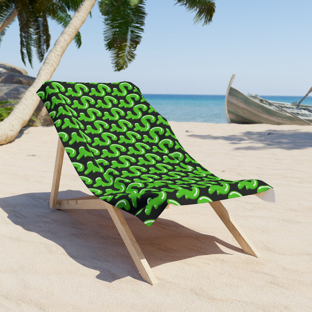 SG/Slime$ Beach Towel