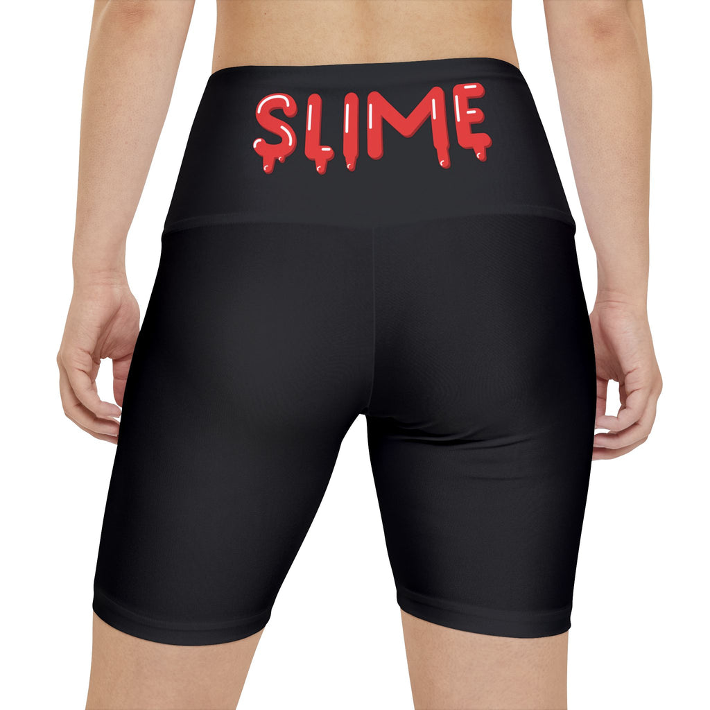 Women's Red Slime In 5 Workout Shorts