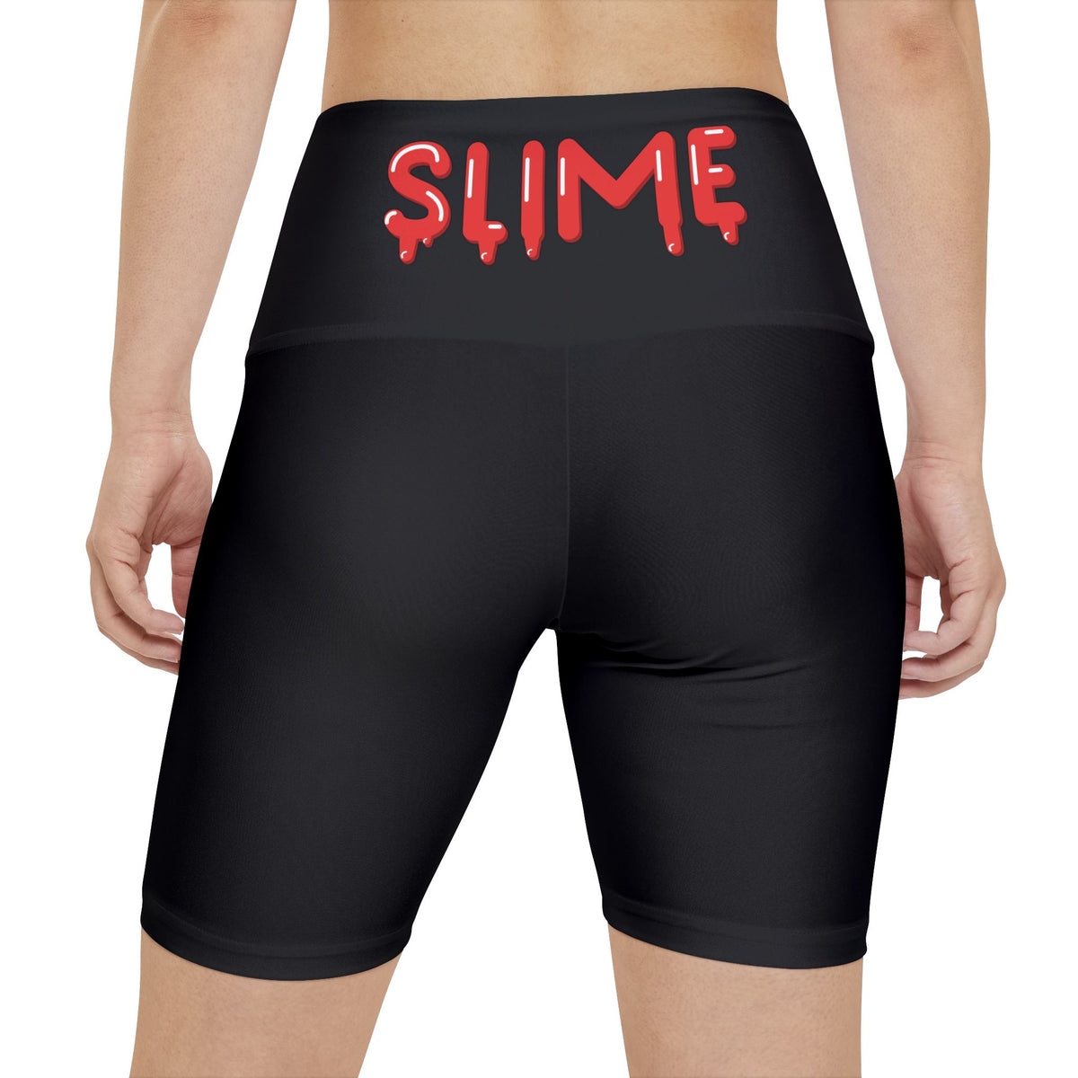 Women's Red Slime In 5 Workout Shorts