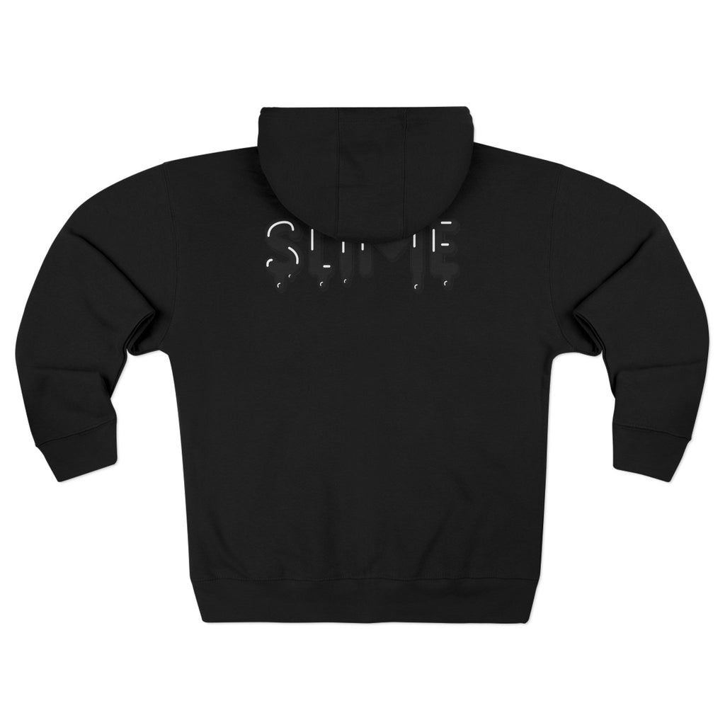 The Slime Shop Zip Hoodie — Heather / Black Slime In 5
