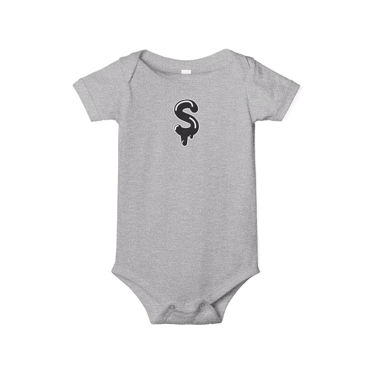 Infant Black/Slime Jersey One Piece