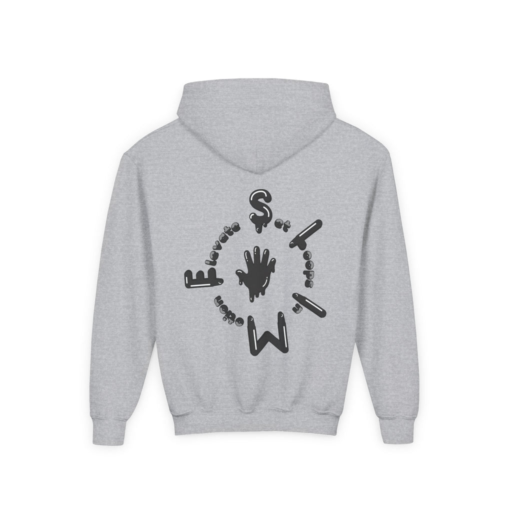 The Slime Shop Youth Hoodie — Royal Blue / Black Slime $