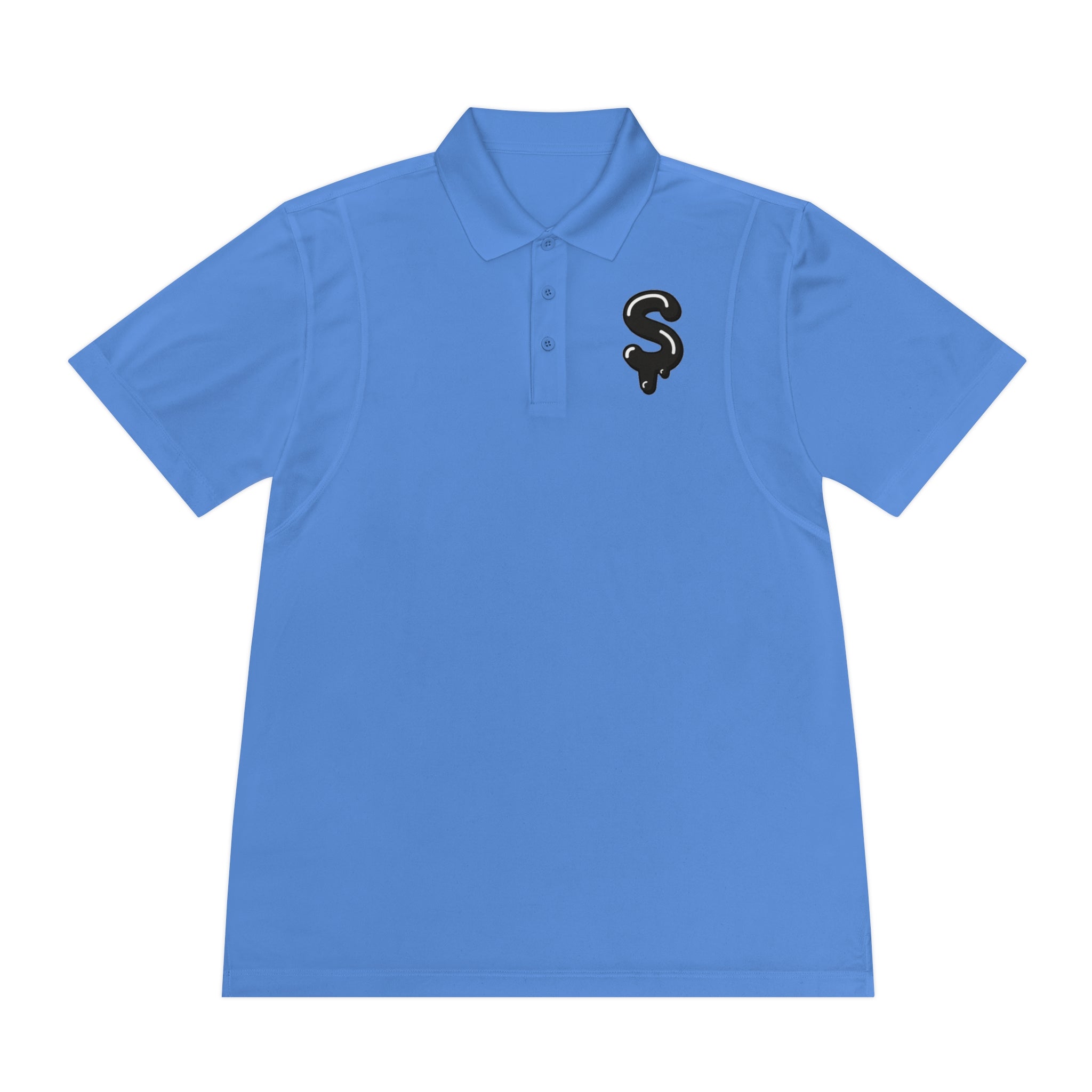 The Slime Shop Sport Polo — Lime Green / Black Slime Sircle