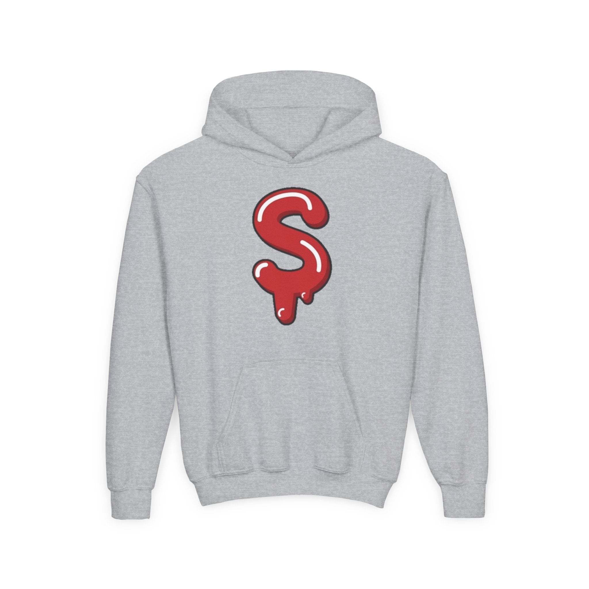 The Slime Shop Youth Hoodie — Green / Red Slime $