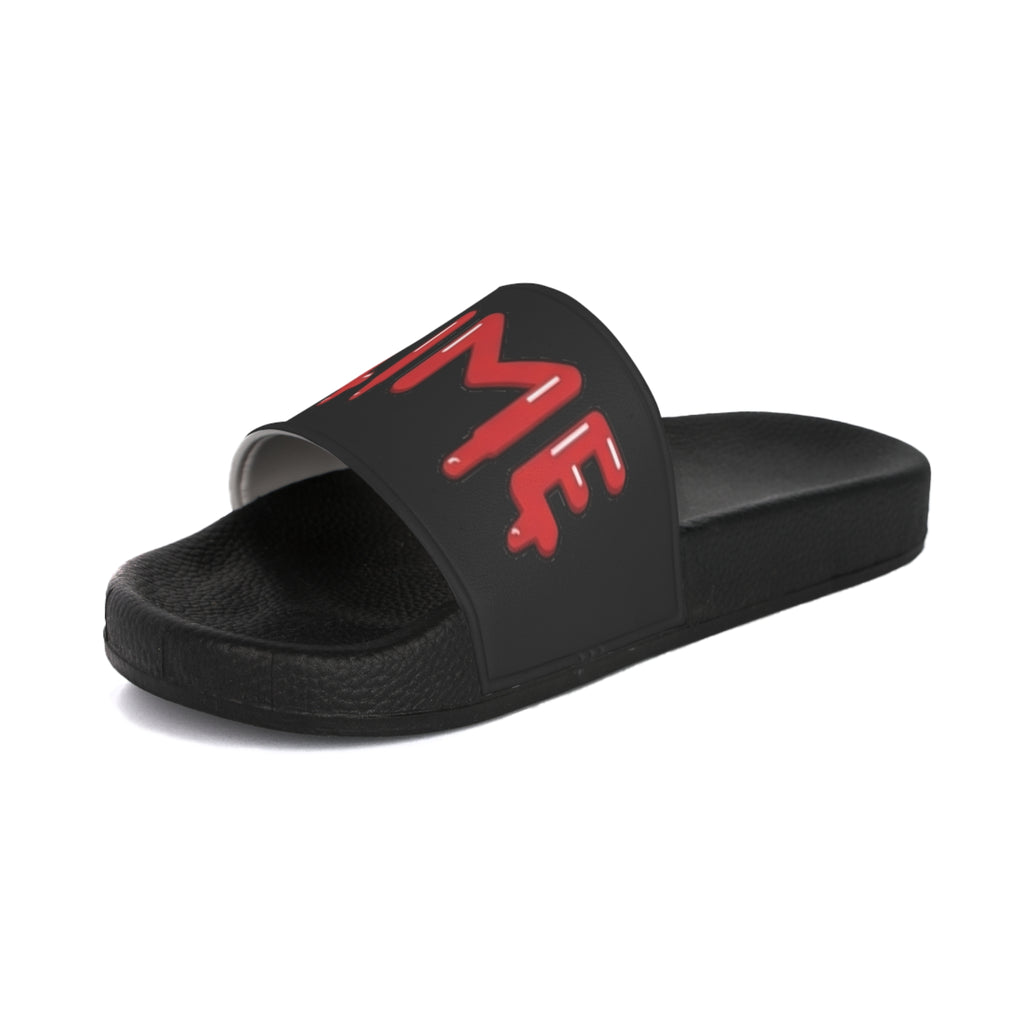 The Slime Shop Slides — Black / Red Slime In 5