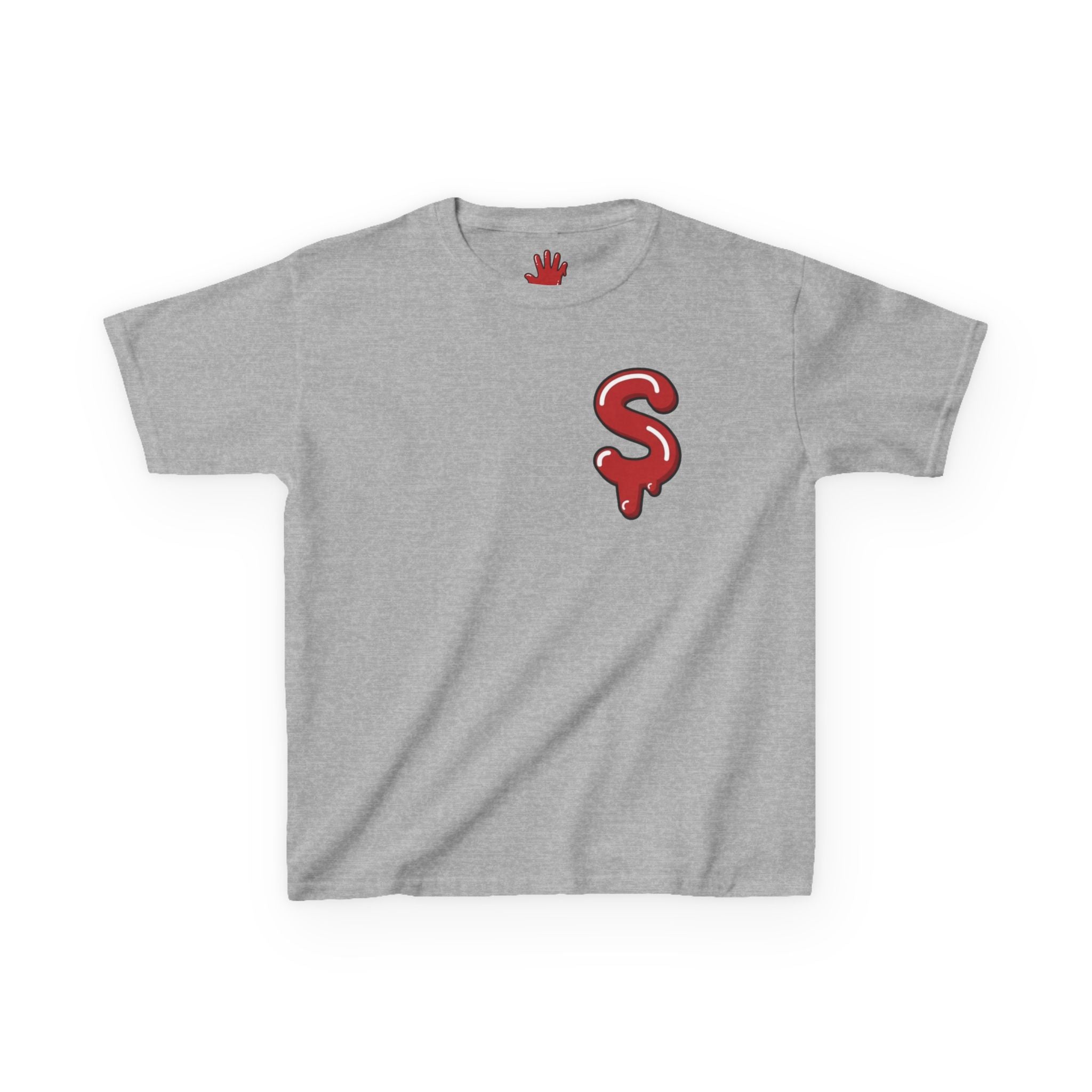 The Slime Shop Kids Tee — Green / Red Slime Sircle