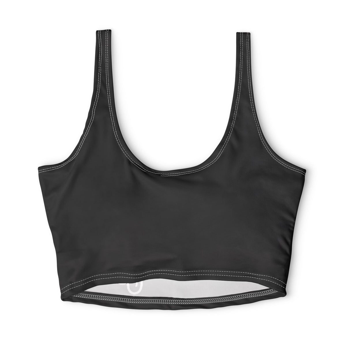 Polyester Black Slime In 5 Sports Bra