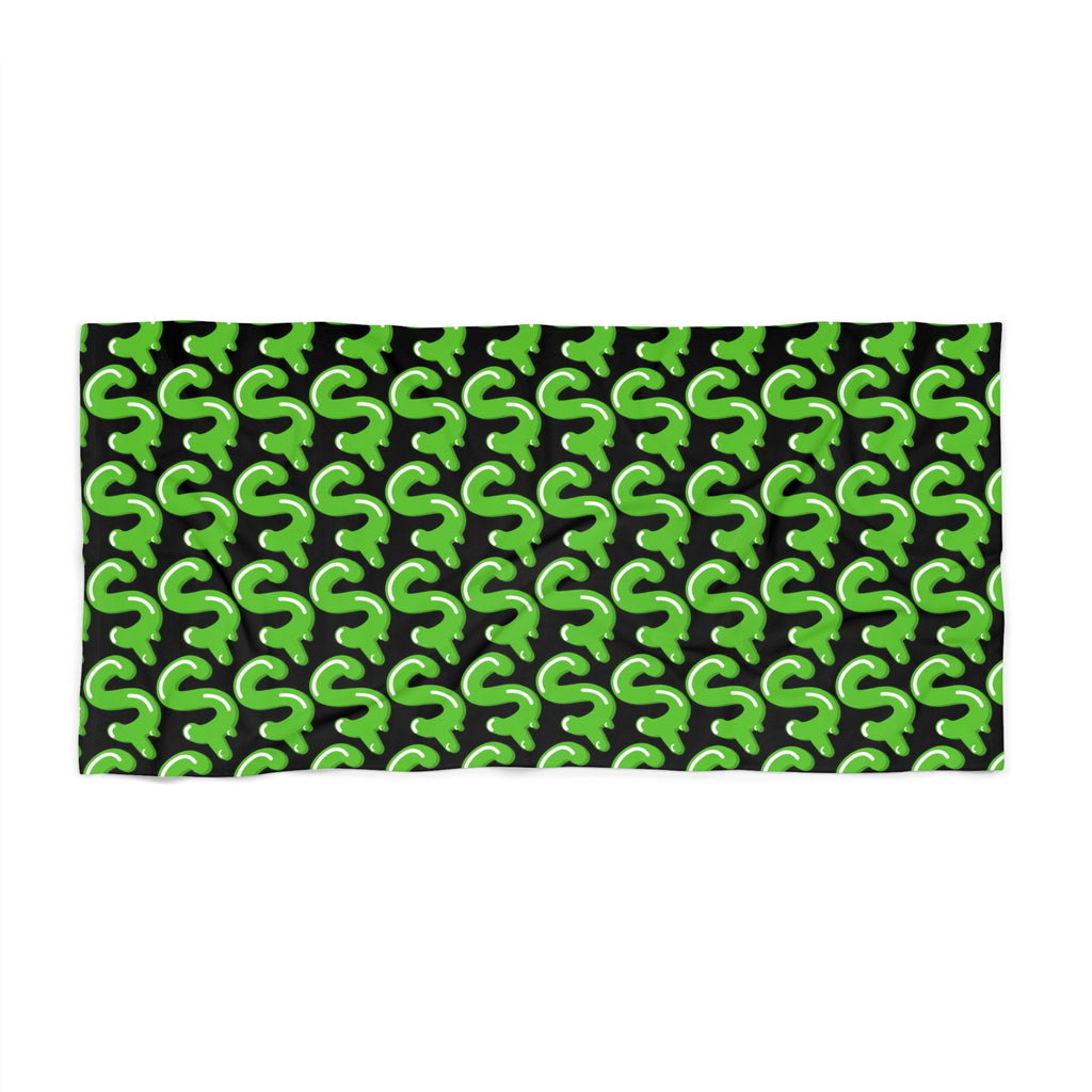 SG/Slime$ Beach Towel