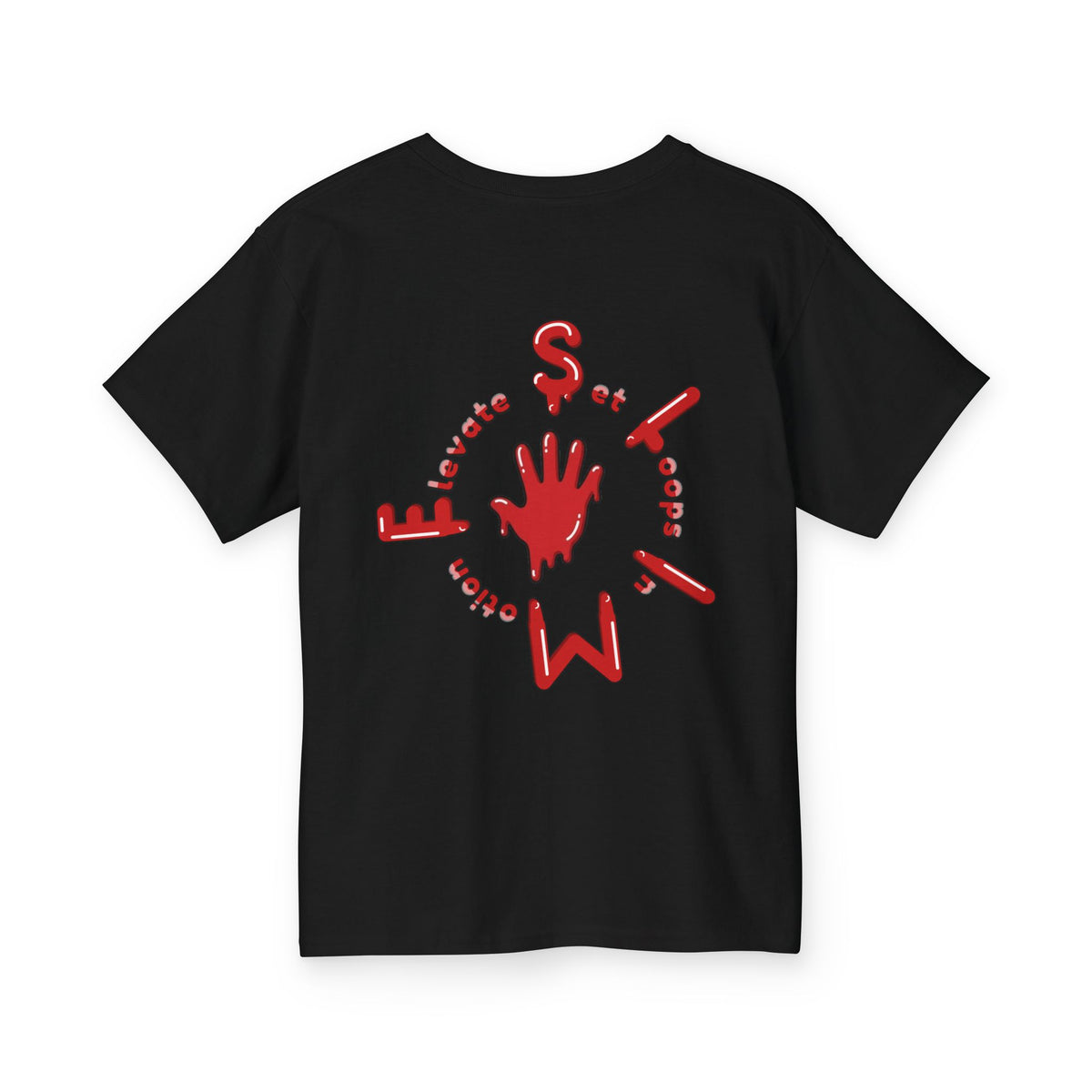 Youth Red/Slime Ultra Cotton Tee