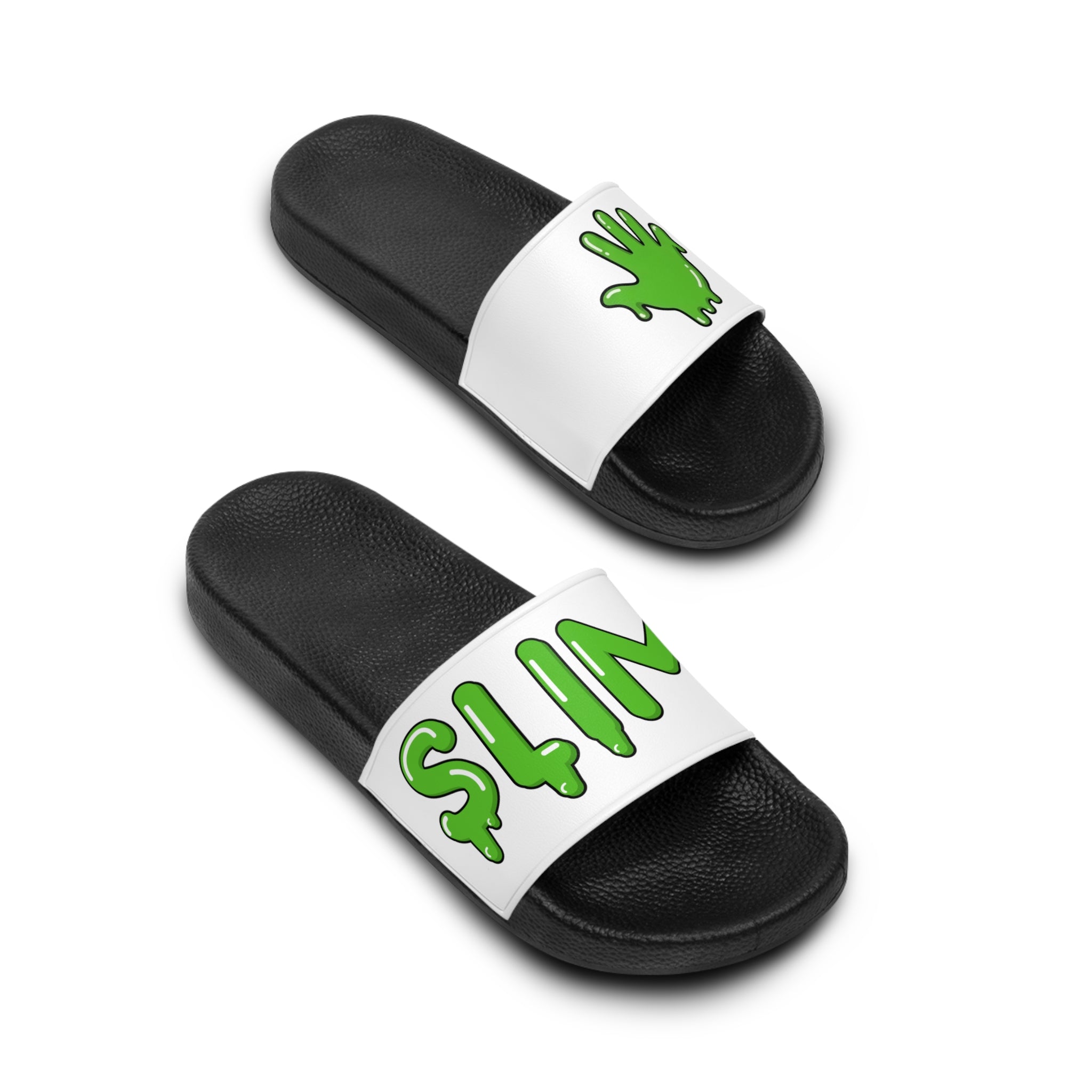 The Slime Shop Slides — White / Green Slime In 5