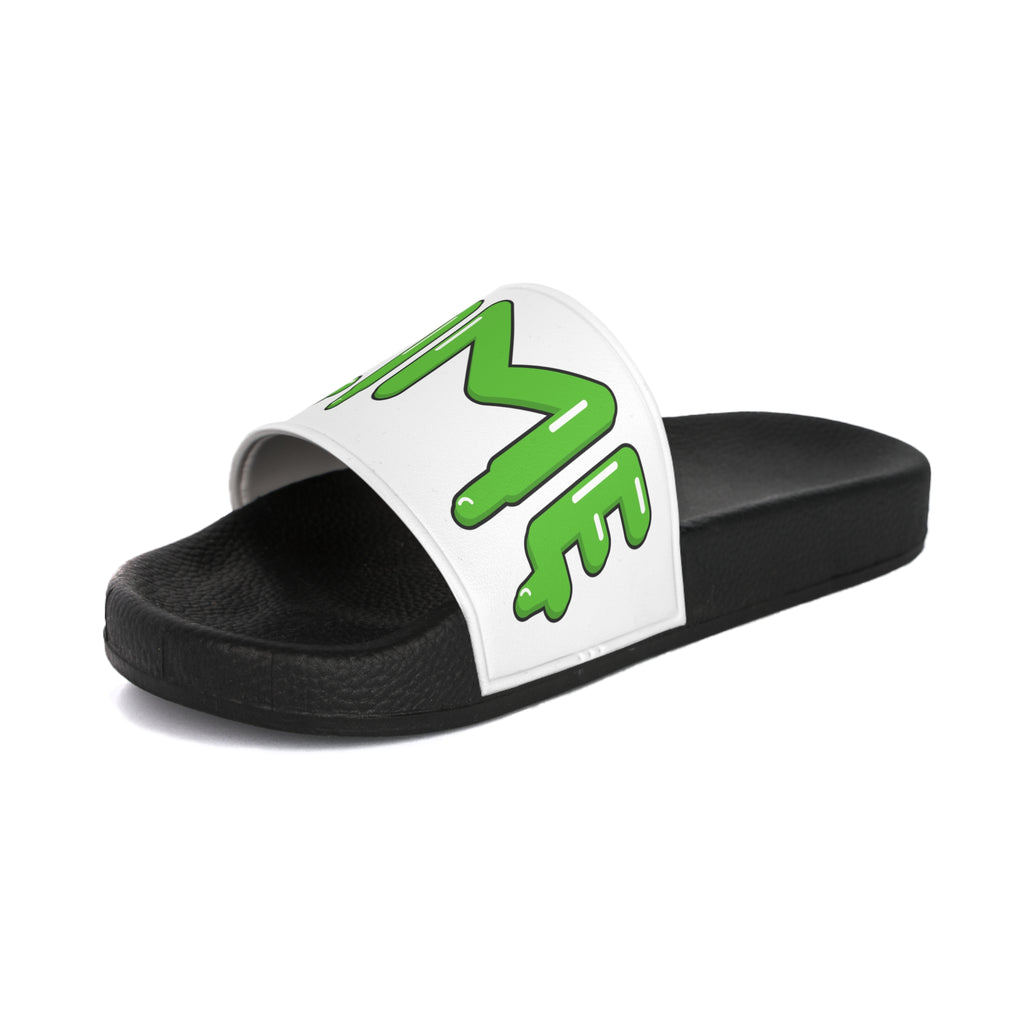 The Slime Shop Slides — White / Green Slime In 5
