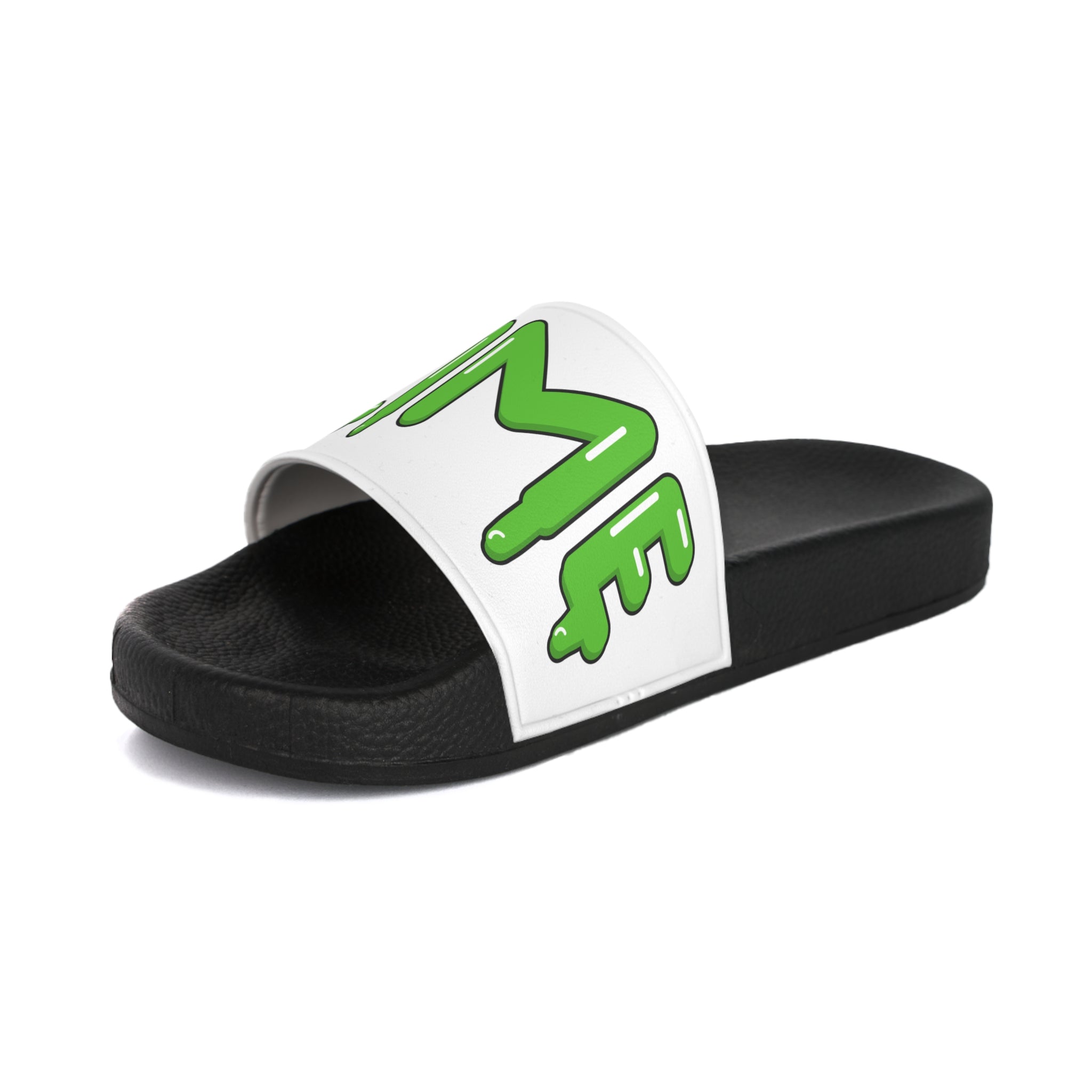 The Slime Shop Slides — White / Green Slime In 5