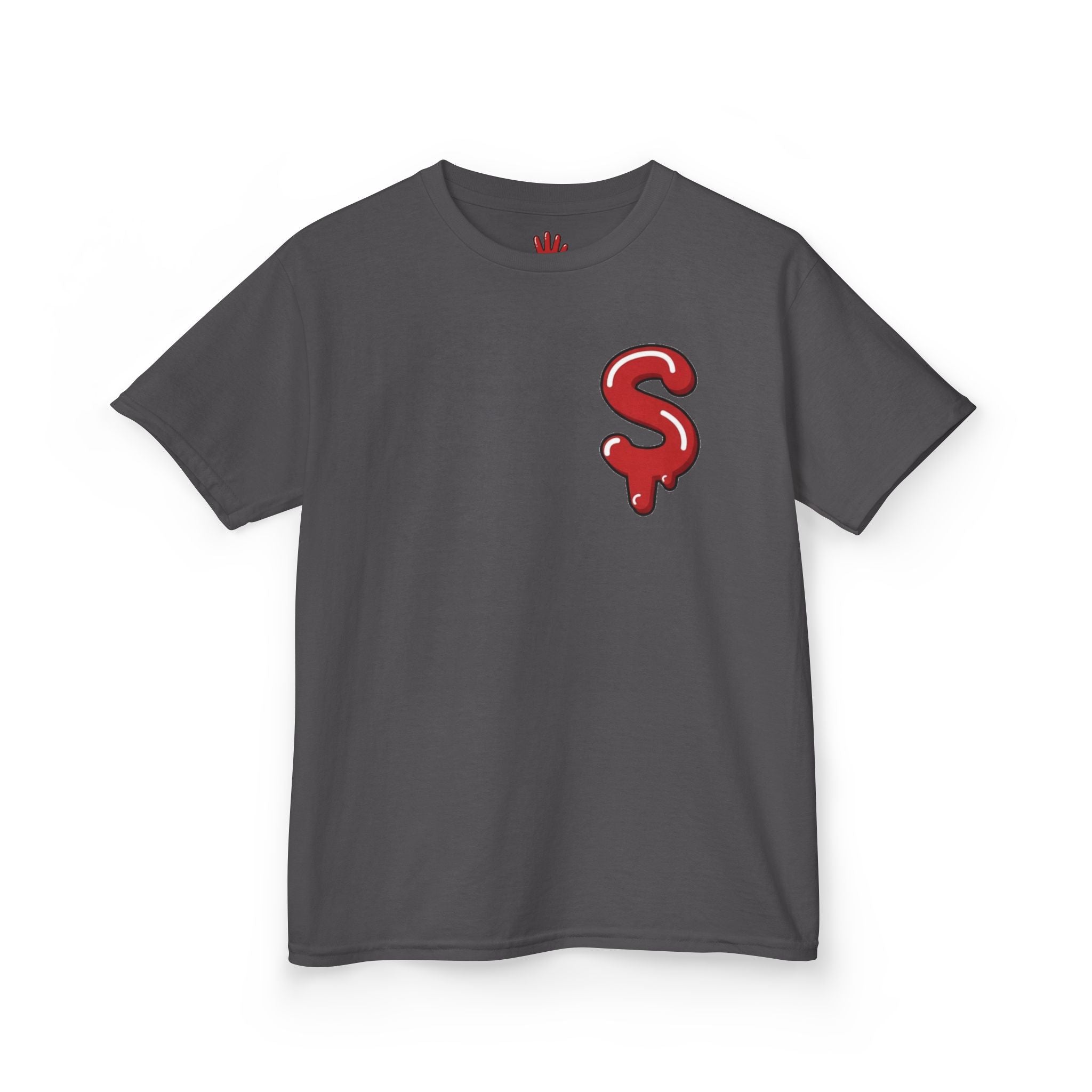 The Slime Shop Kids Tee — Green / Red Slime Sircle