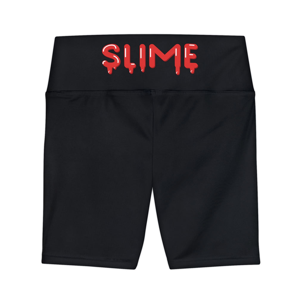 Women's Red Slime In 5 Workout Shorts