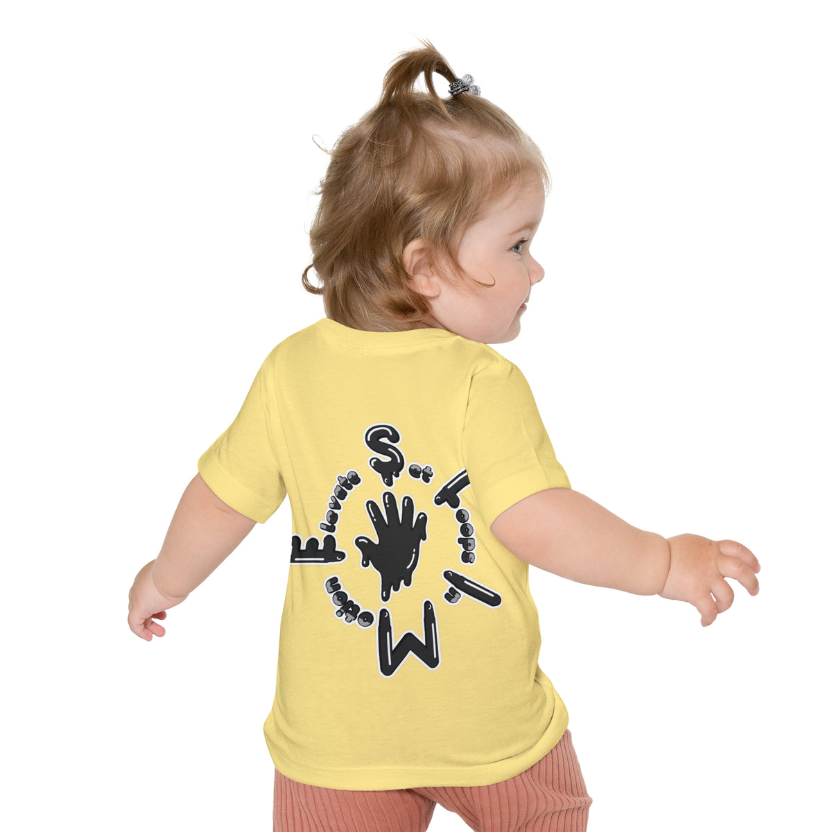 Baby Black/Slime Short Sleeve T-Shirt