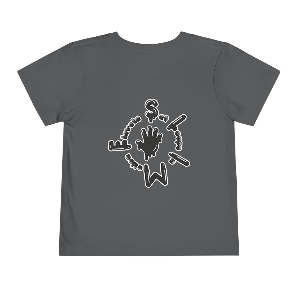 Toddler Black/Slime Short Sleeve Tee