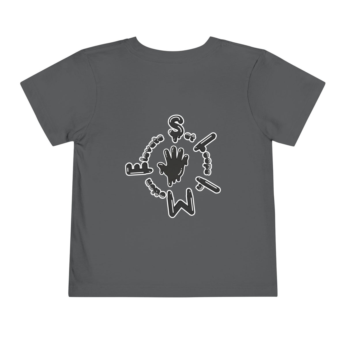Toddler Black/Slime Short Sleeve Tee