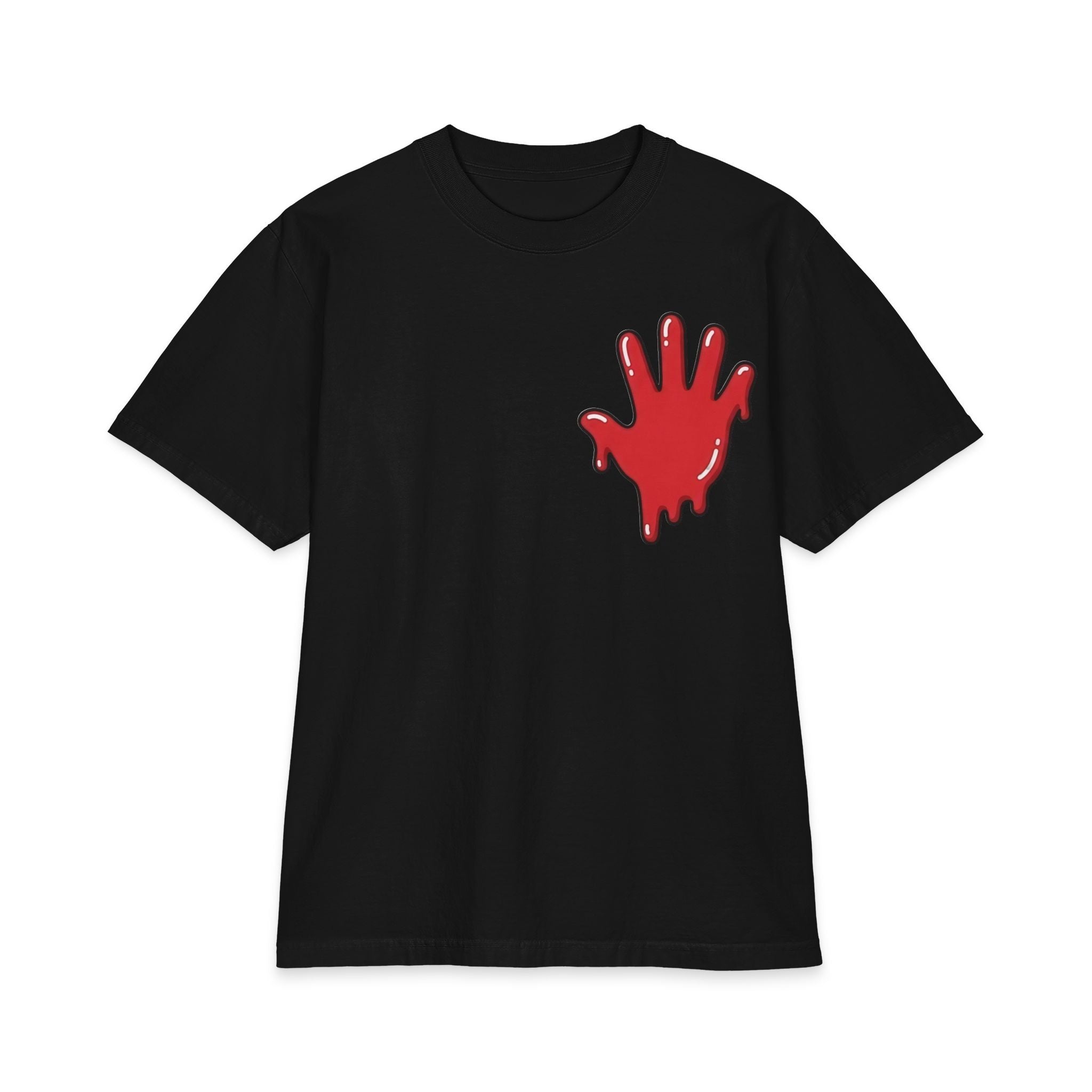 The Slime Shop Max Heavyweight Tee — White / Red Slime In 5