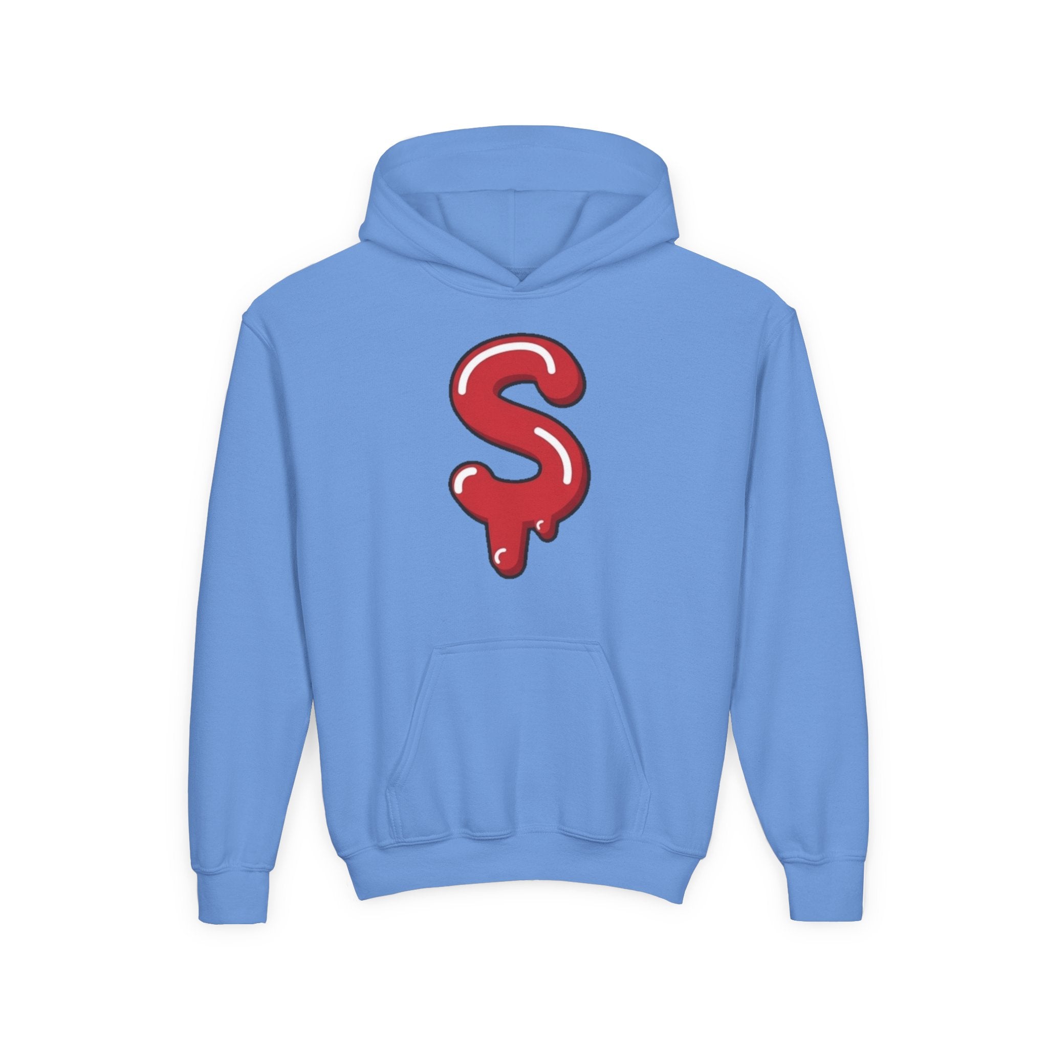 The Slime Shop Youth Hoodie — Green / Red Slime $