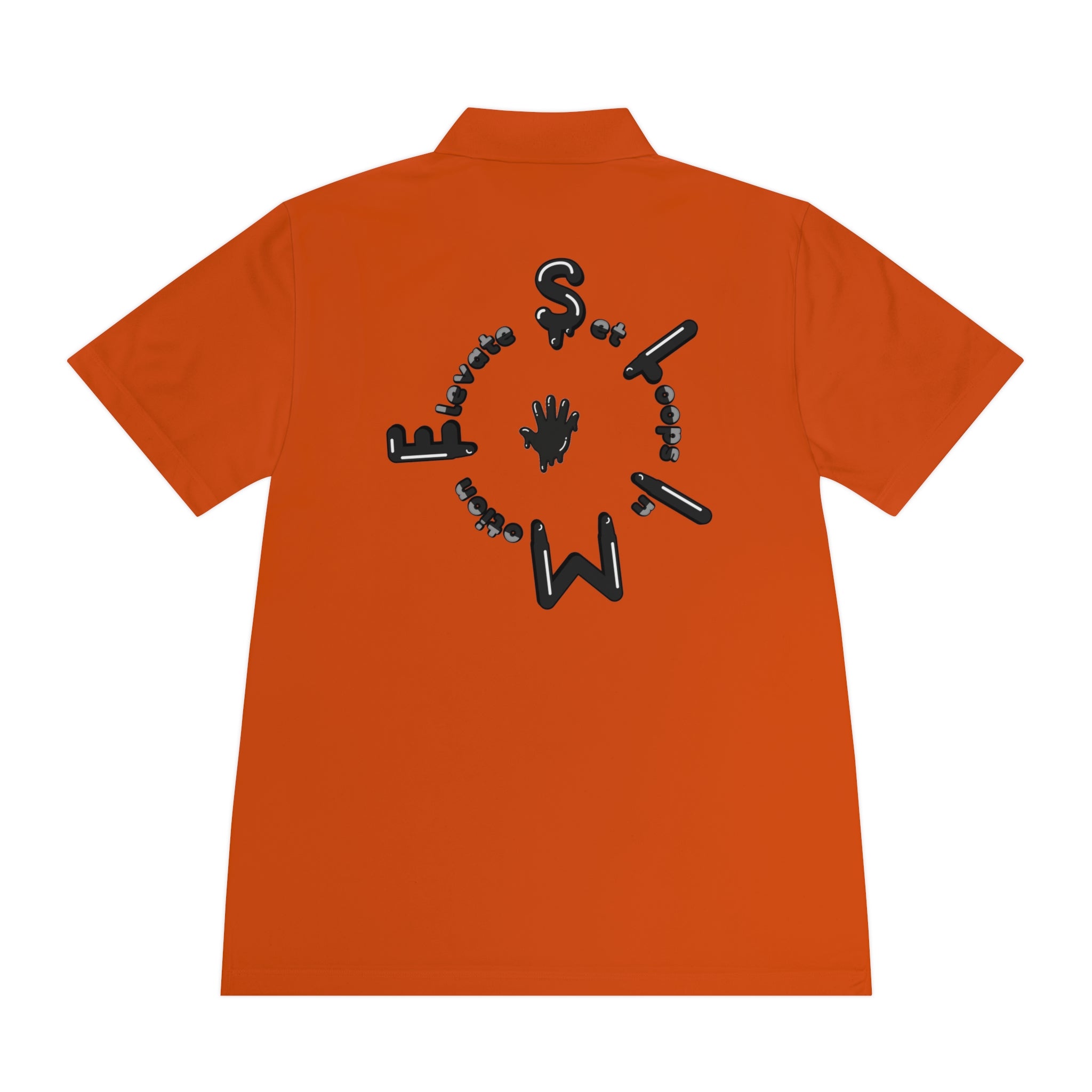 The Slime Shop Sport Polo — Lime Green / Black Slime Sircle