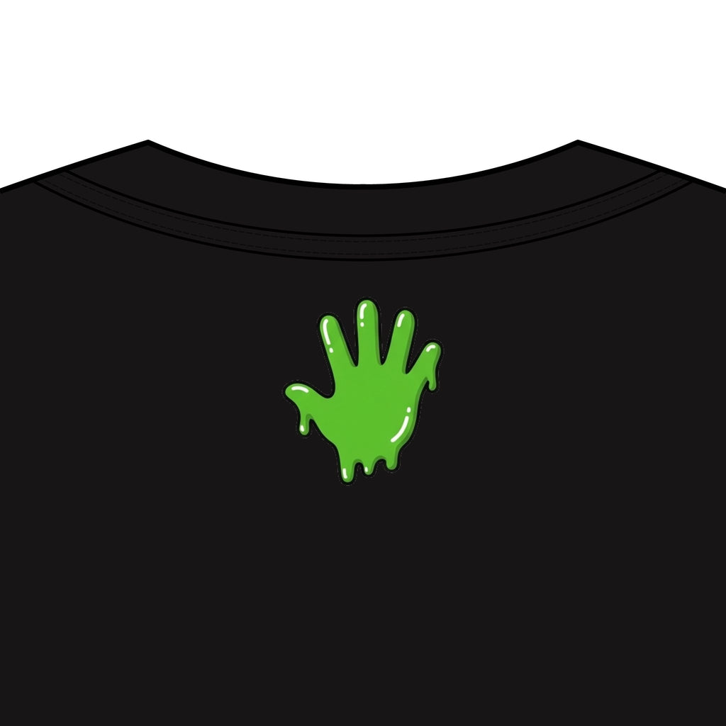 The Slime Shop Men's Box Tee — White / Green Slime In 5