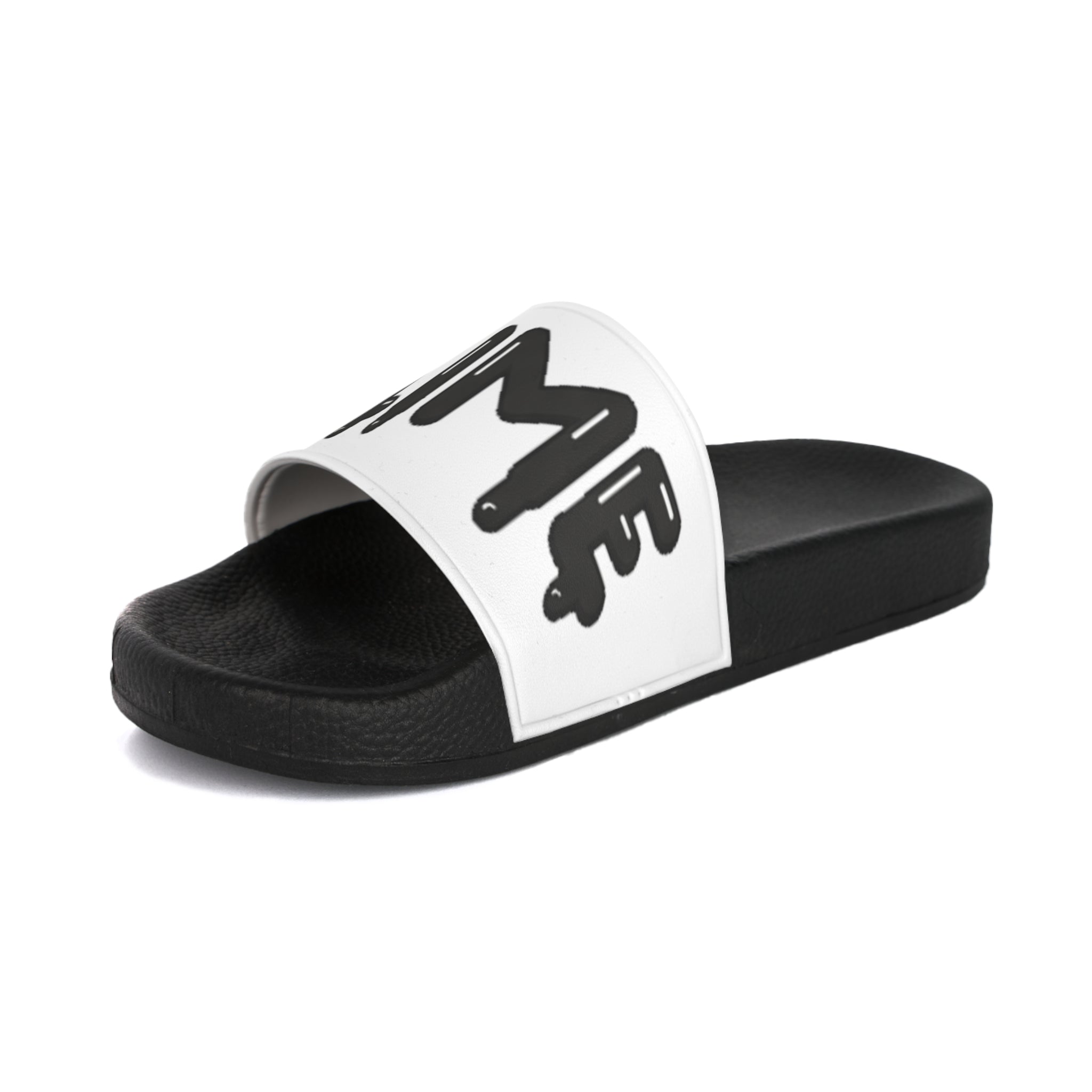 The Slime Shop Slides — White / Black Slime-$