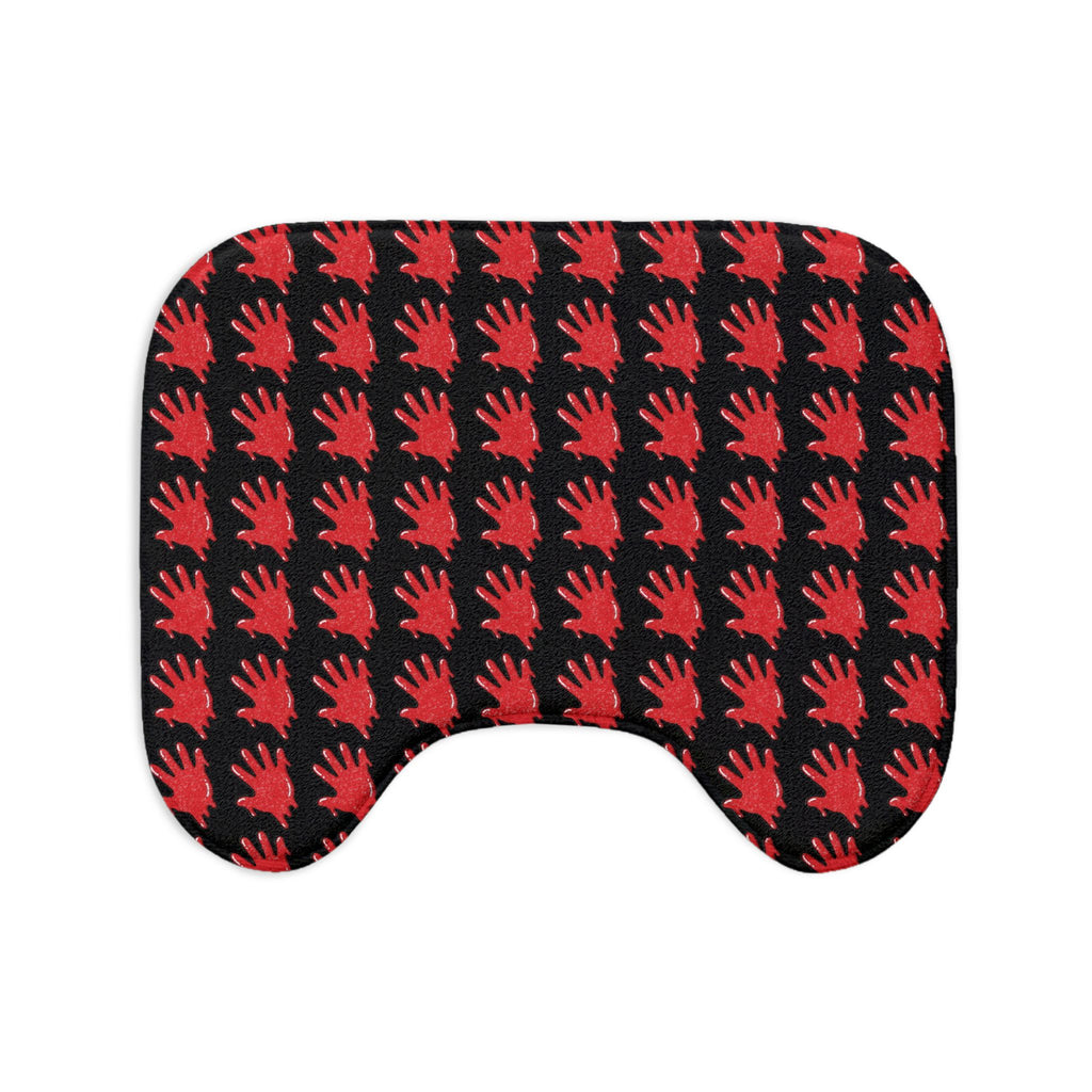Black/Red 3-Piece Slime Bathroom Set