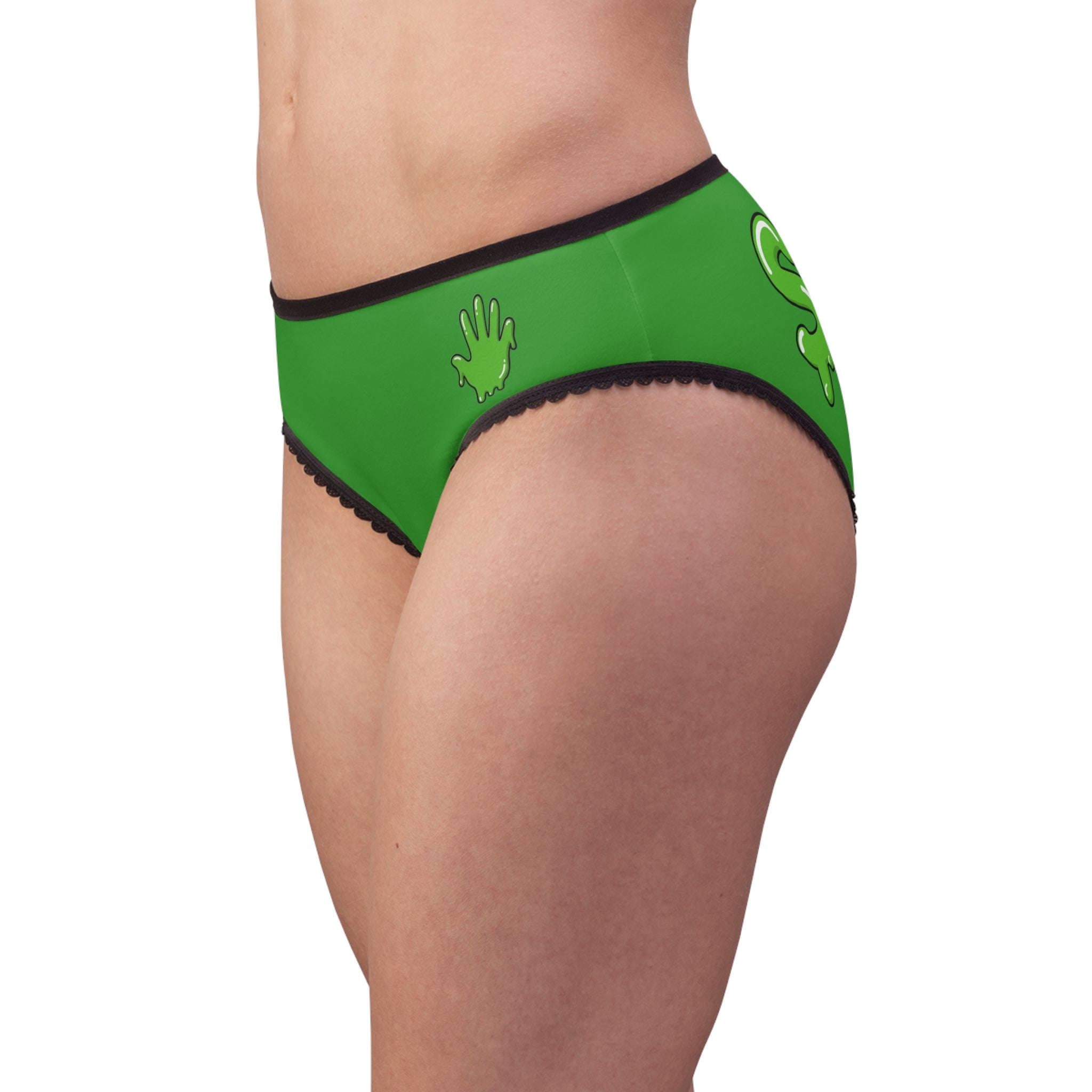 Women's Green/SG Slime In 5 Briefs
