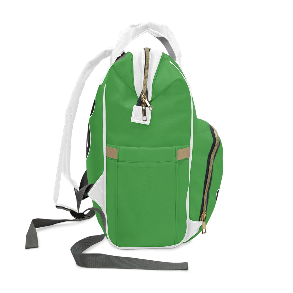 Green/Black Slime Diaper Bag