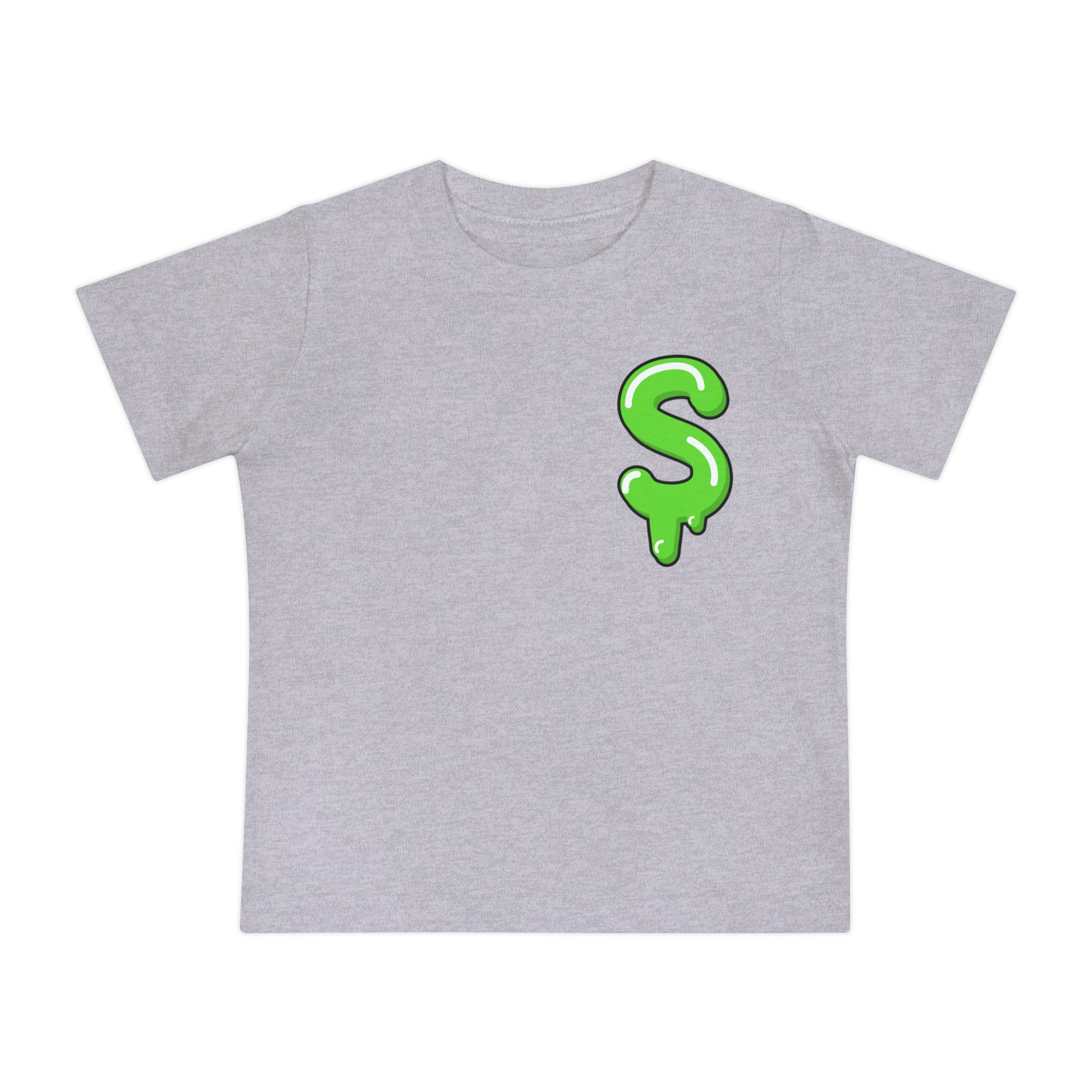 The Slime Shop Baby Tee — Royal Blue / Green Slime Sircle