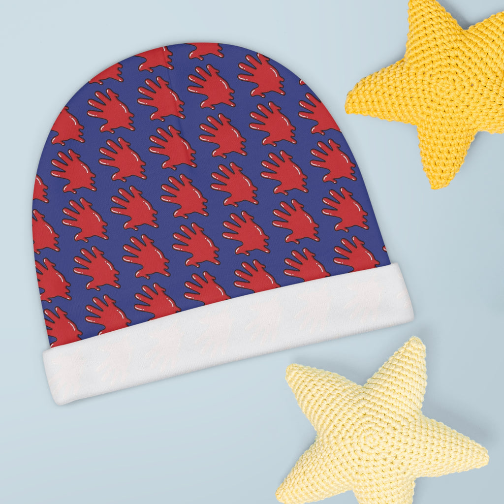 Blue/Red Si5 Baby Beanie