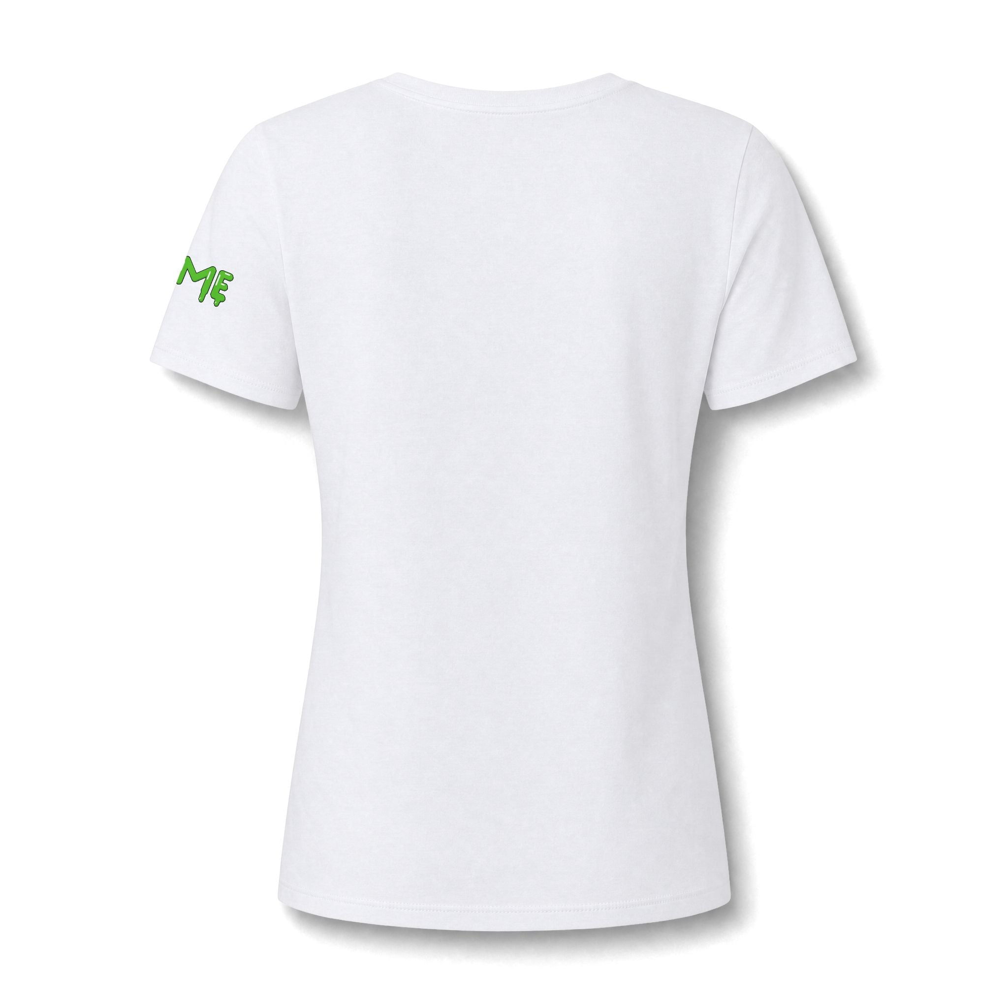 The Slime Shop Women's Relaxed Heather CVC V-Neck Tee