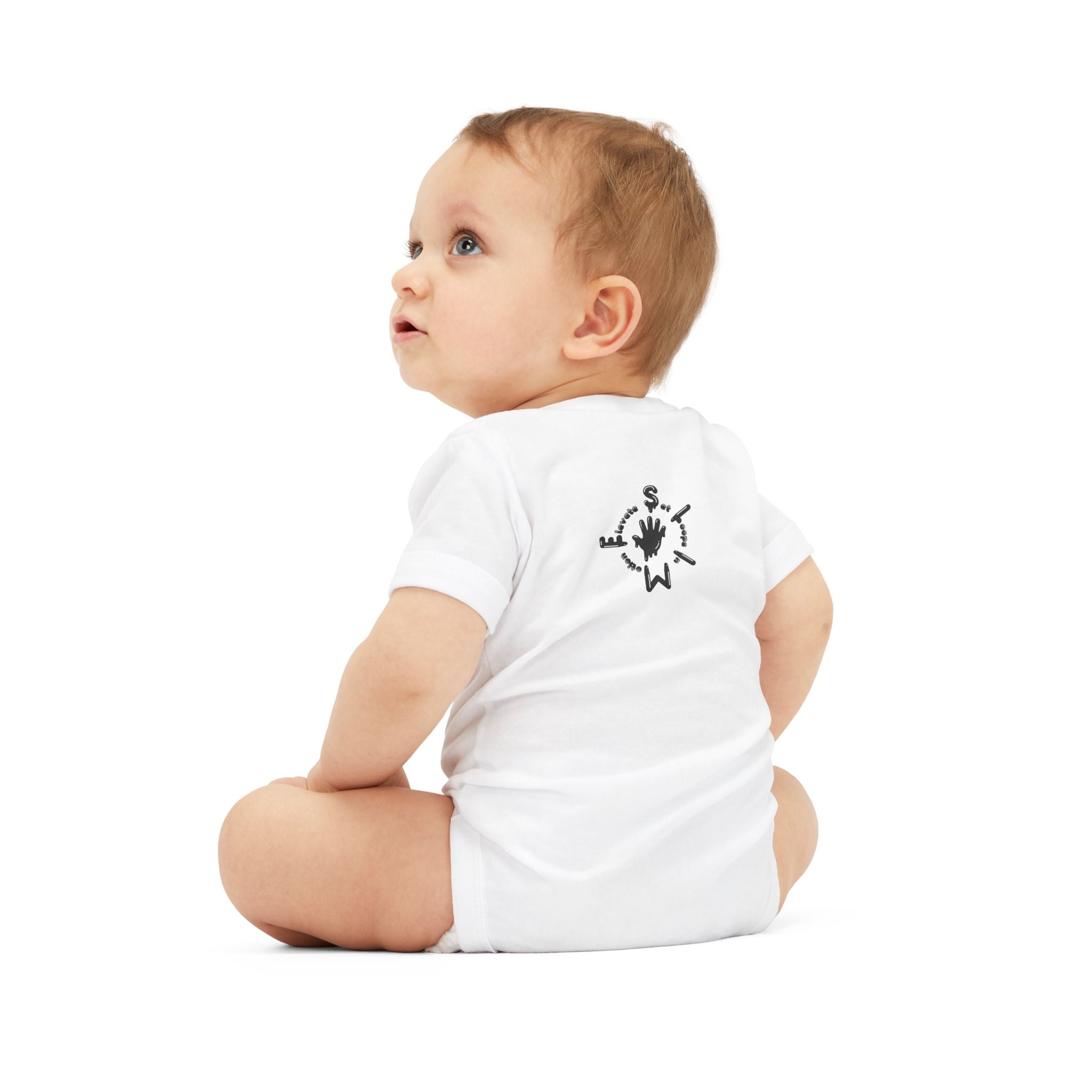 The Slime Shop Infant Jersey One Piece — Heather Grey / Black Slime Sircle