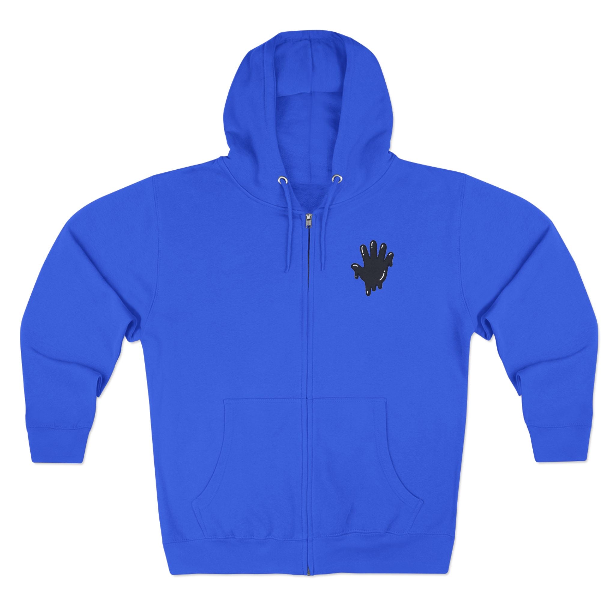 The Slime Shop Zip Hoodie — Heather / Black Slime In 5