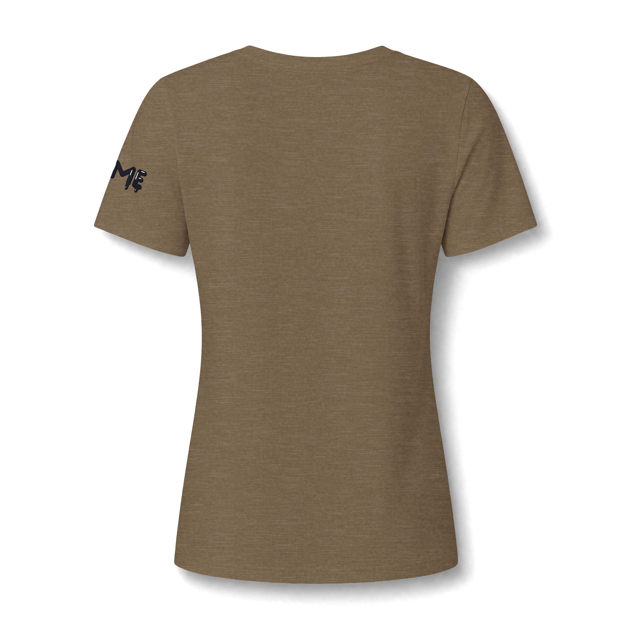 The Slime Shop Women's V-Neck Tee — White / Black Slime In 5