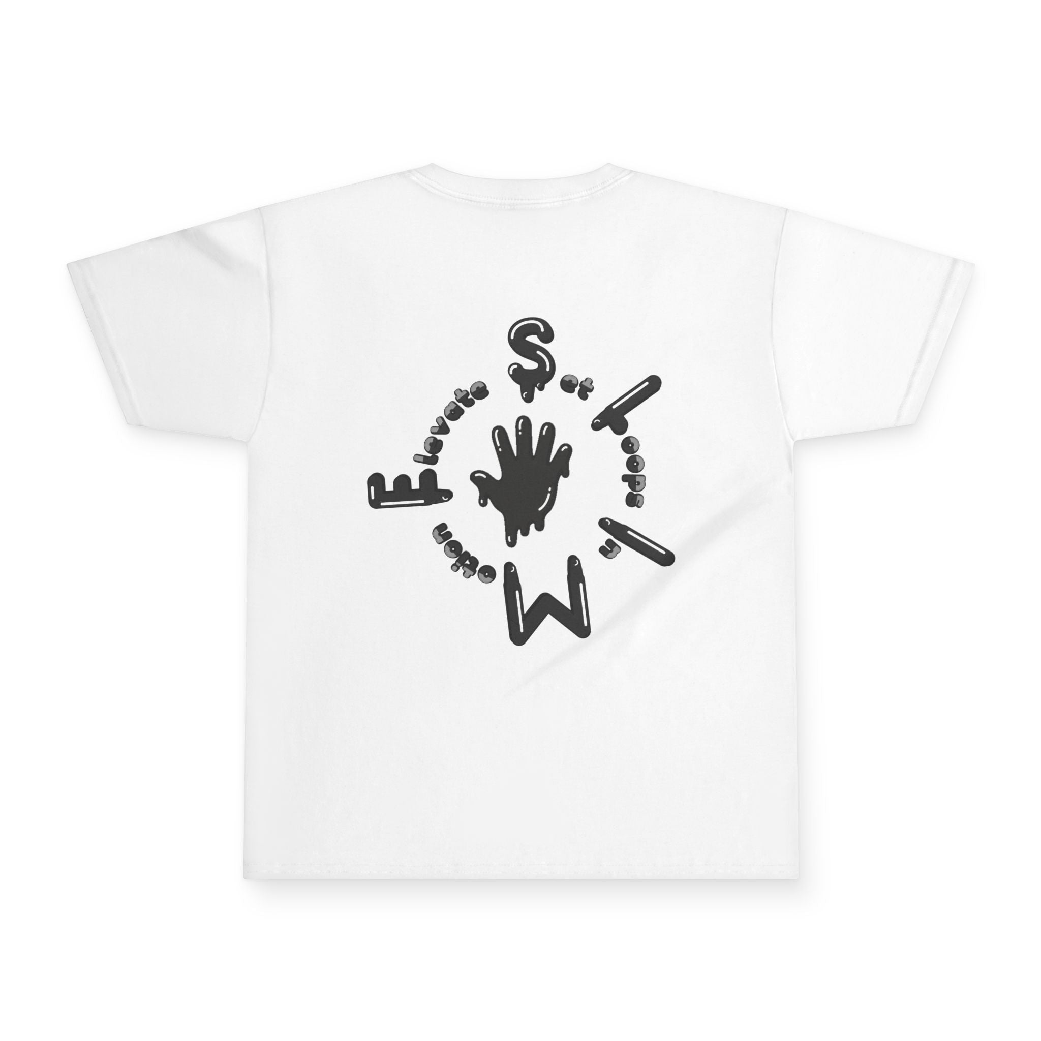 The Slime Shop Youth Tee — Navy / Black Slime Sircle