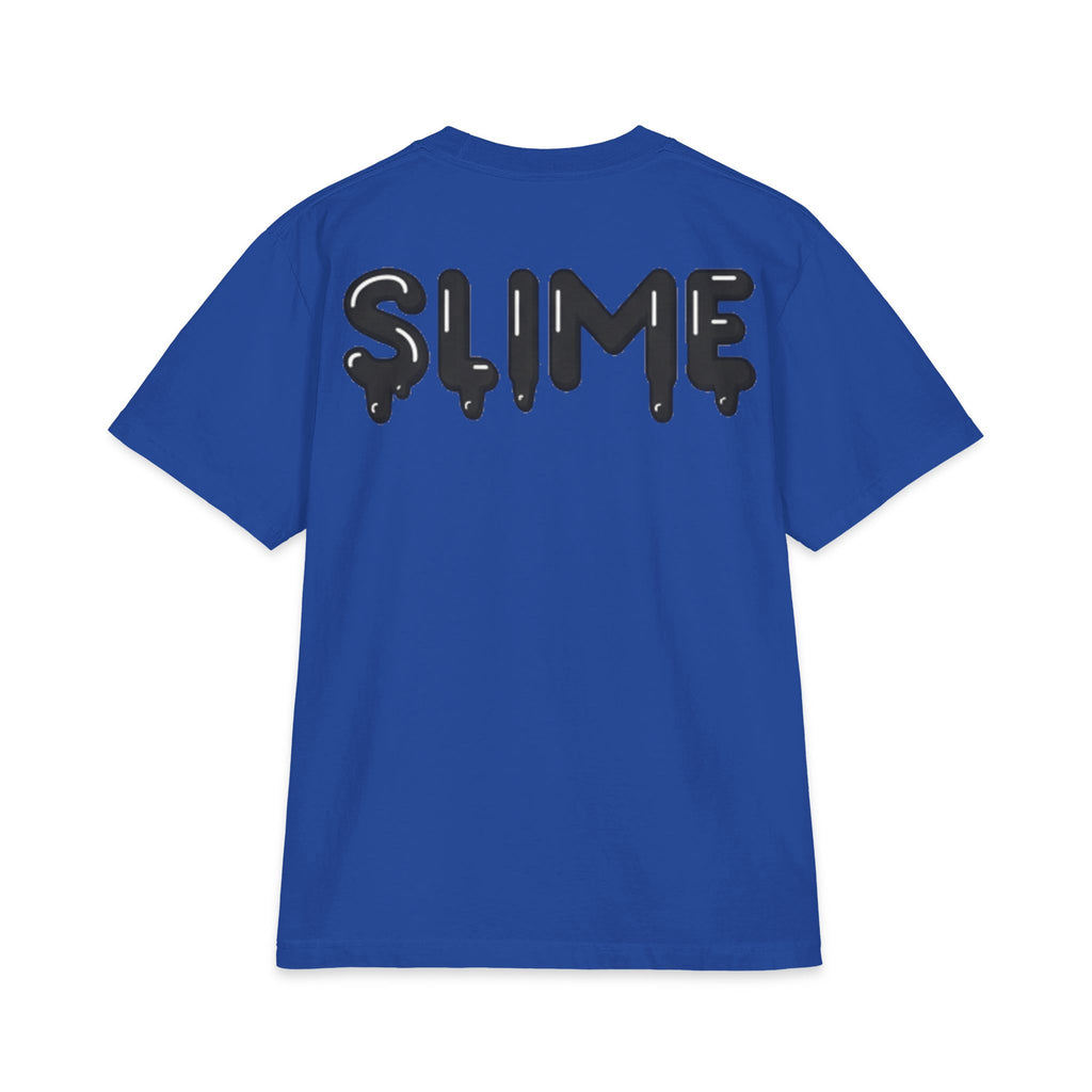 The Slime Shop Max Heavyweight Tee — White / Black Slime-$