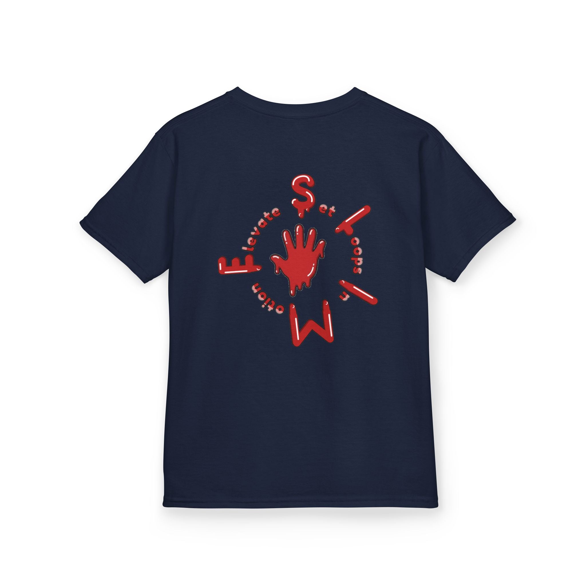 The Slime Shop Kids Tee — Green / Red Slime Sircle