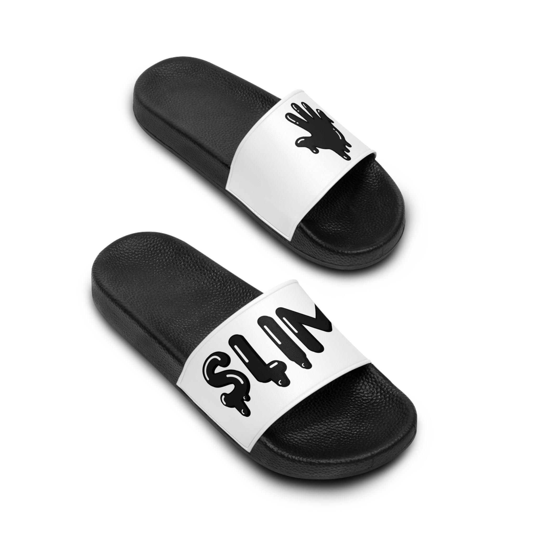 The Slime Shop Slides — White / Black Slime In 5