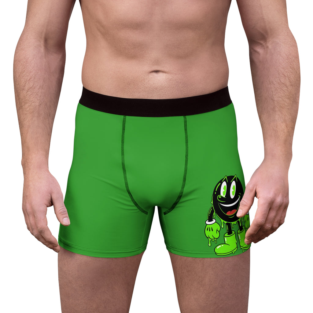 Men's Green/SlimemanGzzz Boxer Briefs