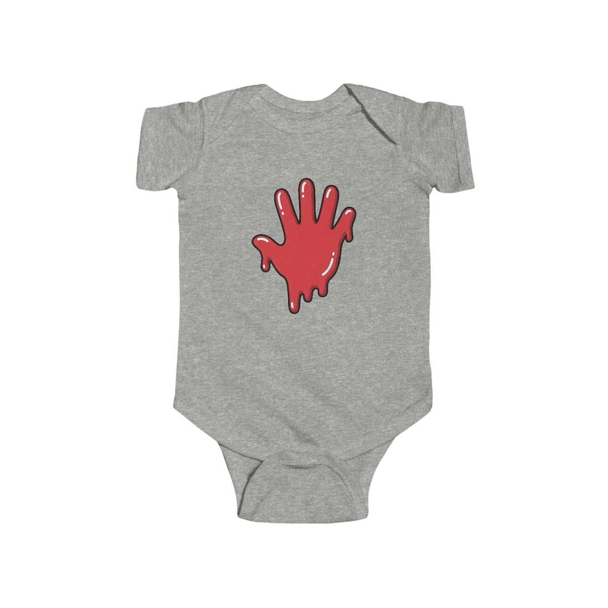 Infant Red/Si5 Fine Jersey Bodysuit