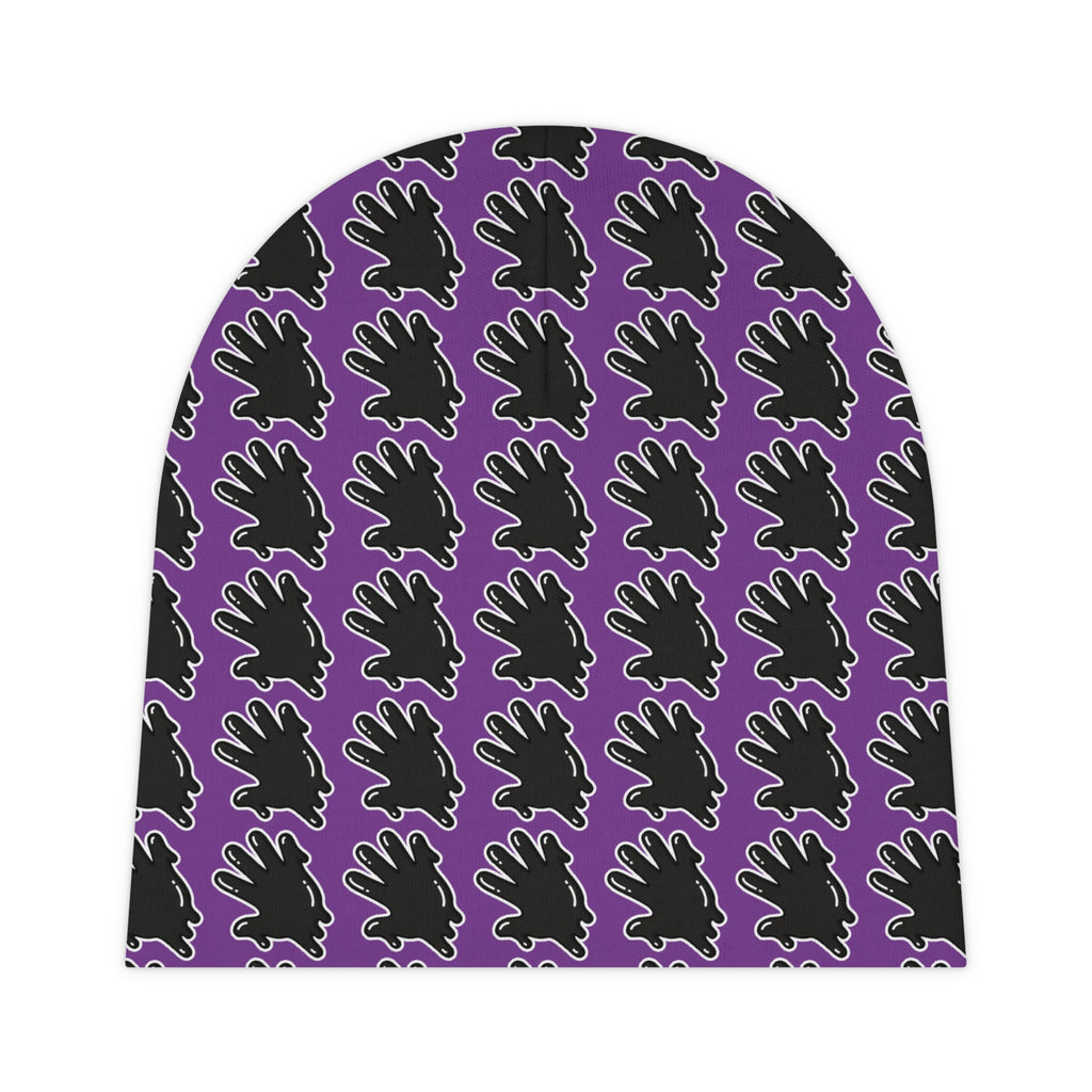 Purple/Black Si5 Baby Beanie