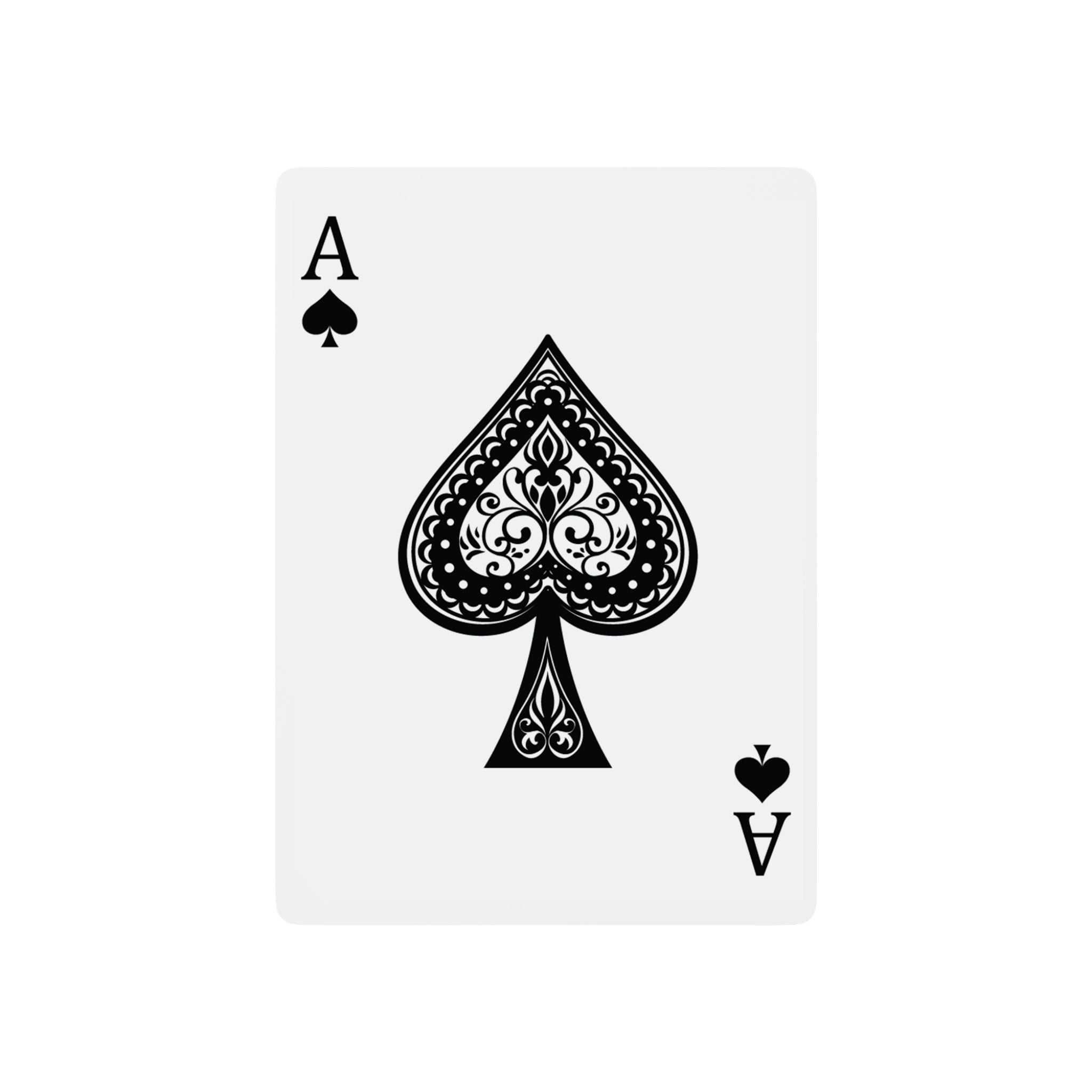 The Slime Shop Poker Playing Cards — White / Green Slimeman Gzzz