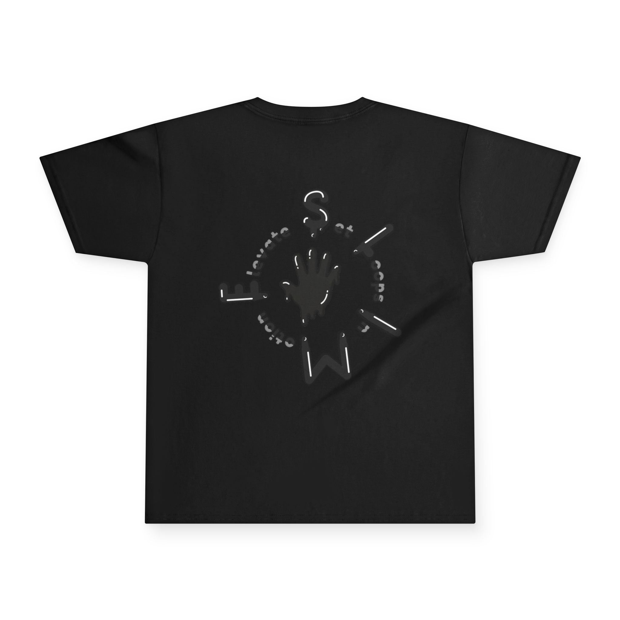 The Slime Shop Youth Tee — Navy / Black Slime Sircle