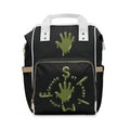 Black/AS Slime Diaper Bag