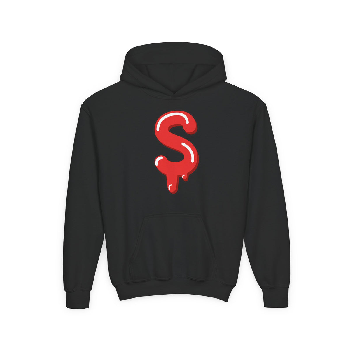 Red Slime Sircle Youth Heavy Blend Hooded Sweatshirt