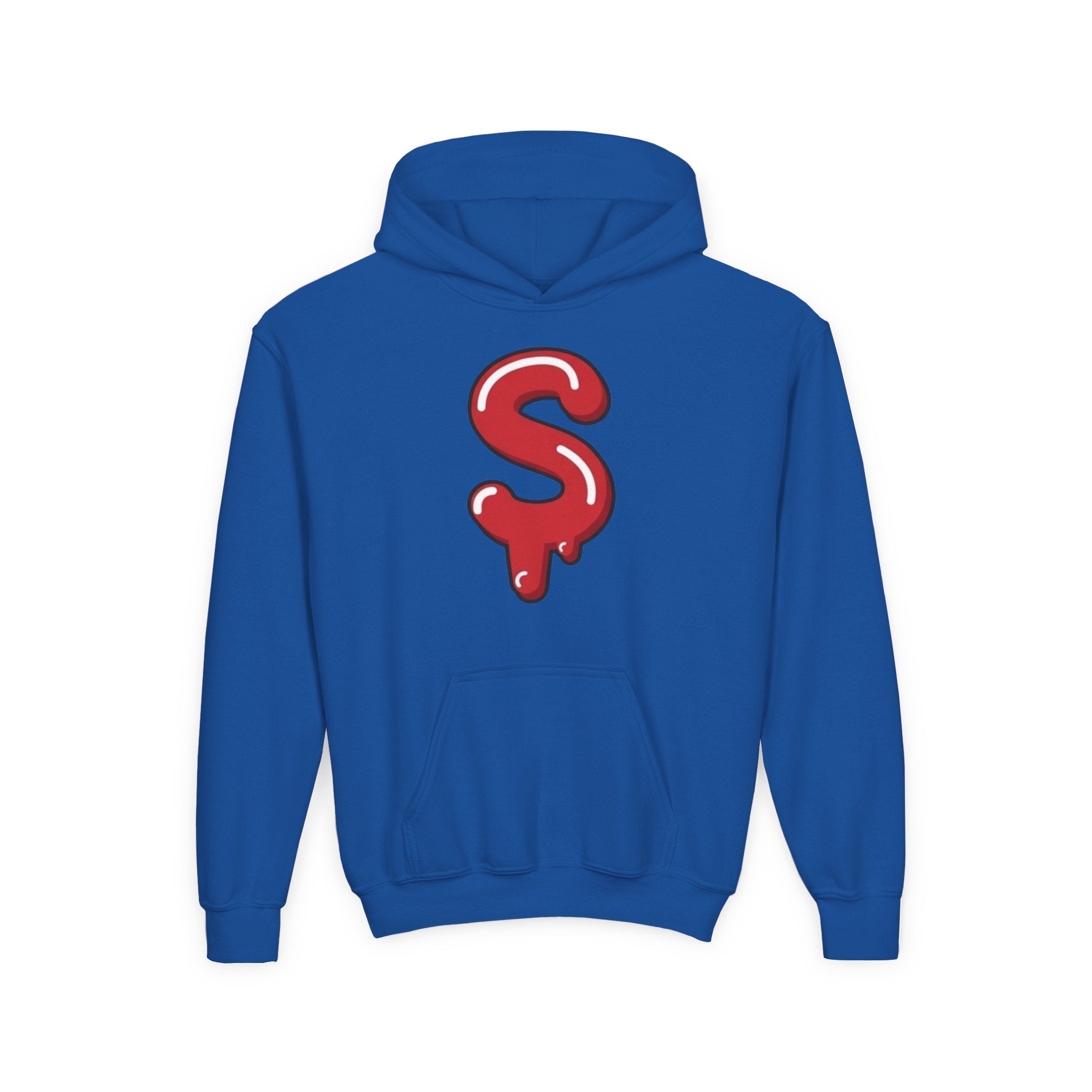 The Slime Shop Youth Hoodie — Green / Red Slime $