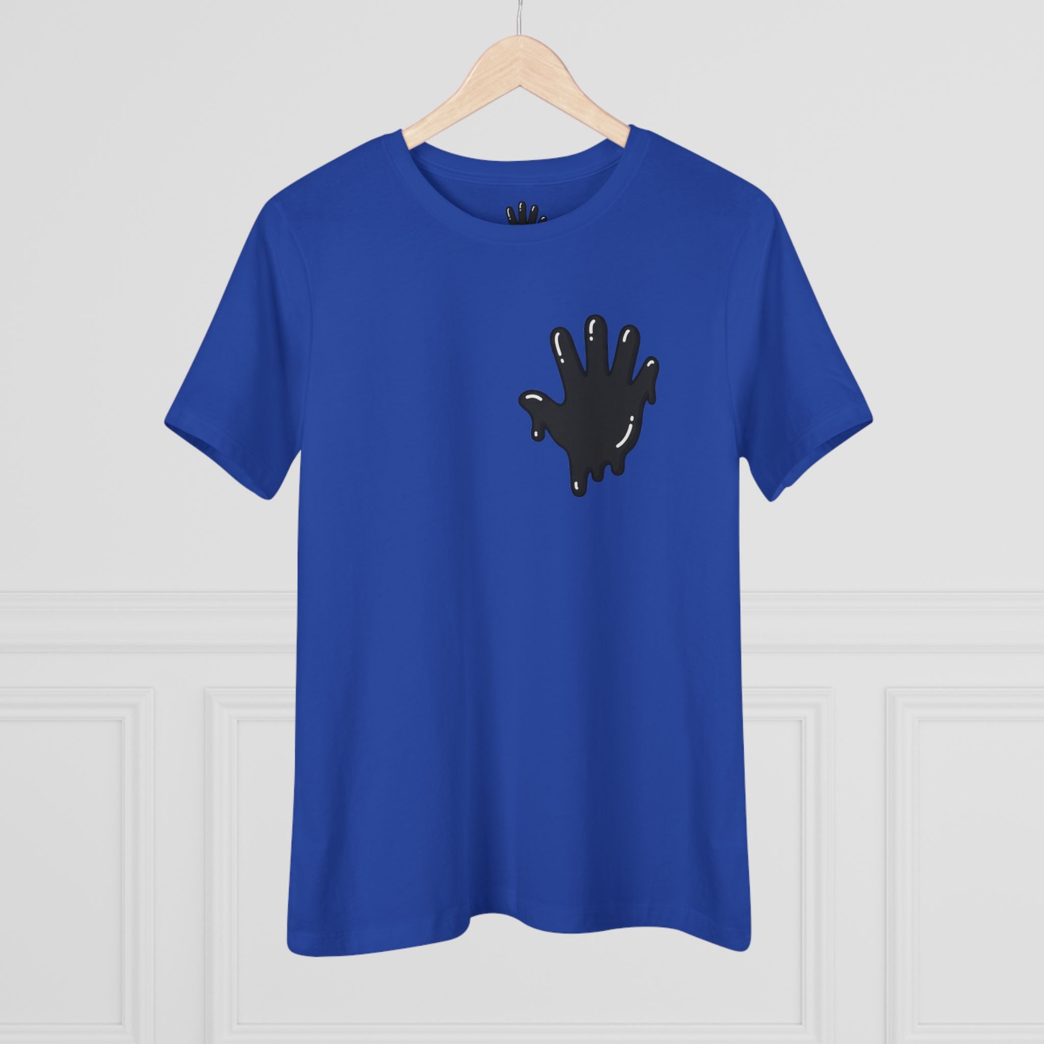 The Slime Shop Women's Tee — White / Black Slime In 5